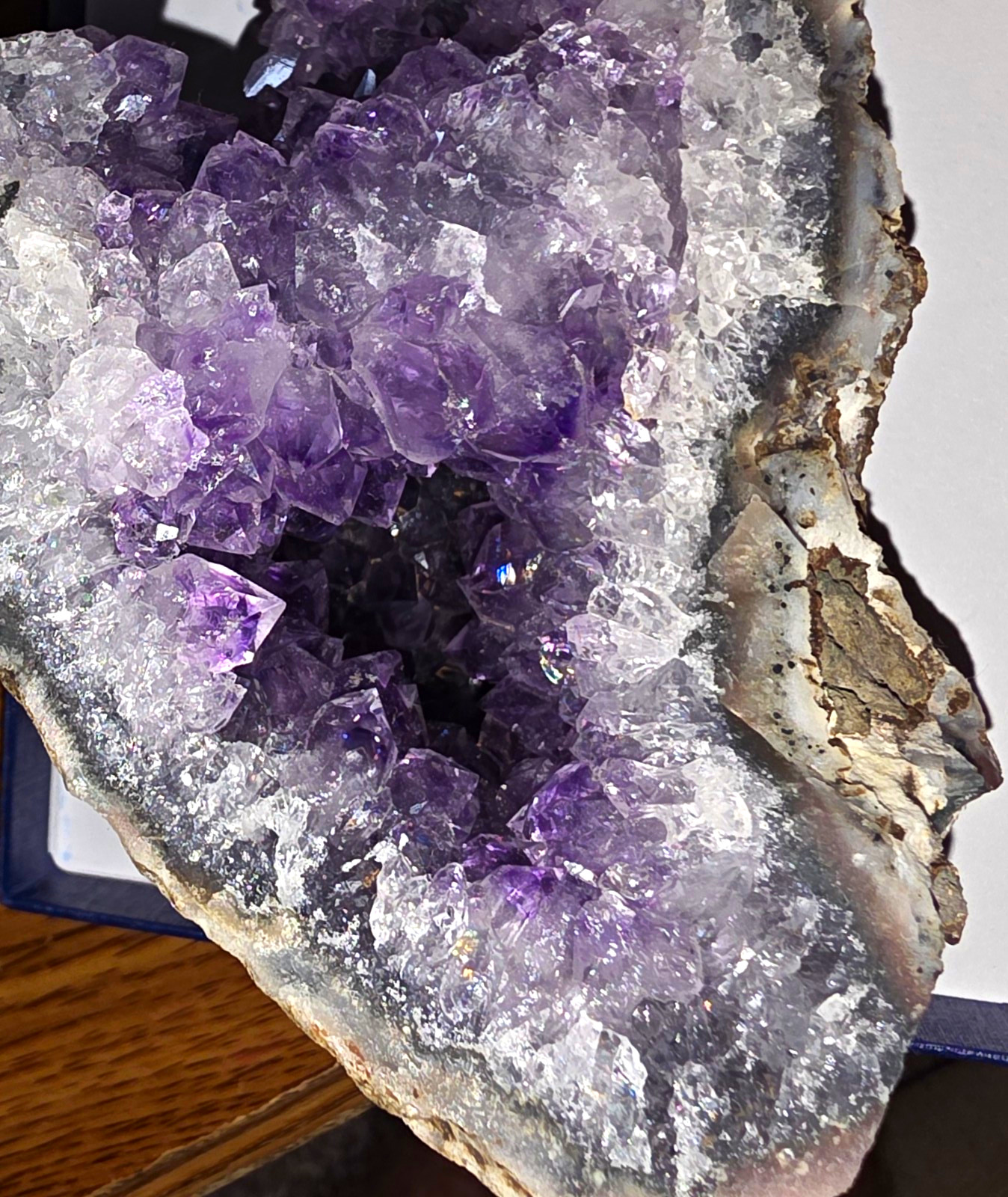 Brazilian Amethyst Geode 1lb 5.7oz
