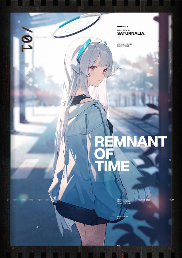 REMNANT OF TIME Blue Archive Art Book Saturnalia B5/28P Doujinshi C107