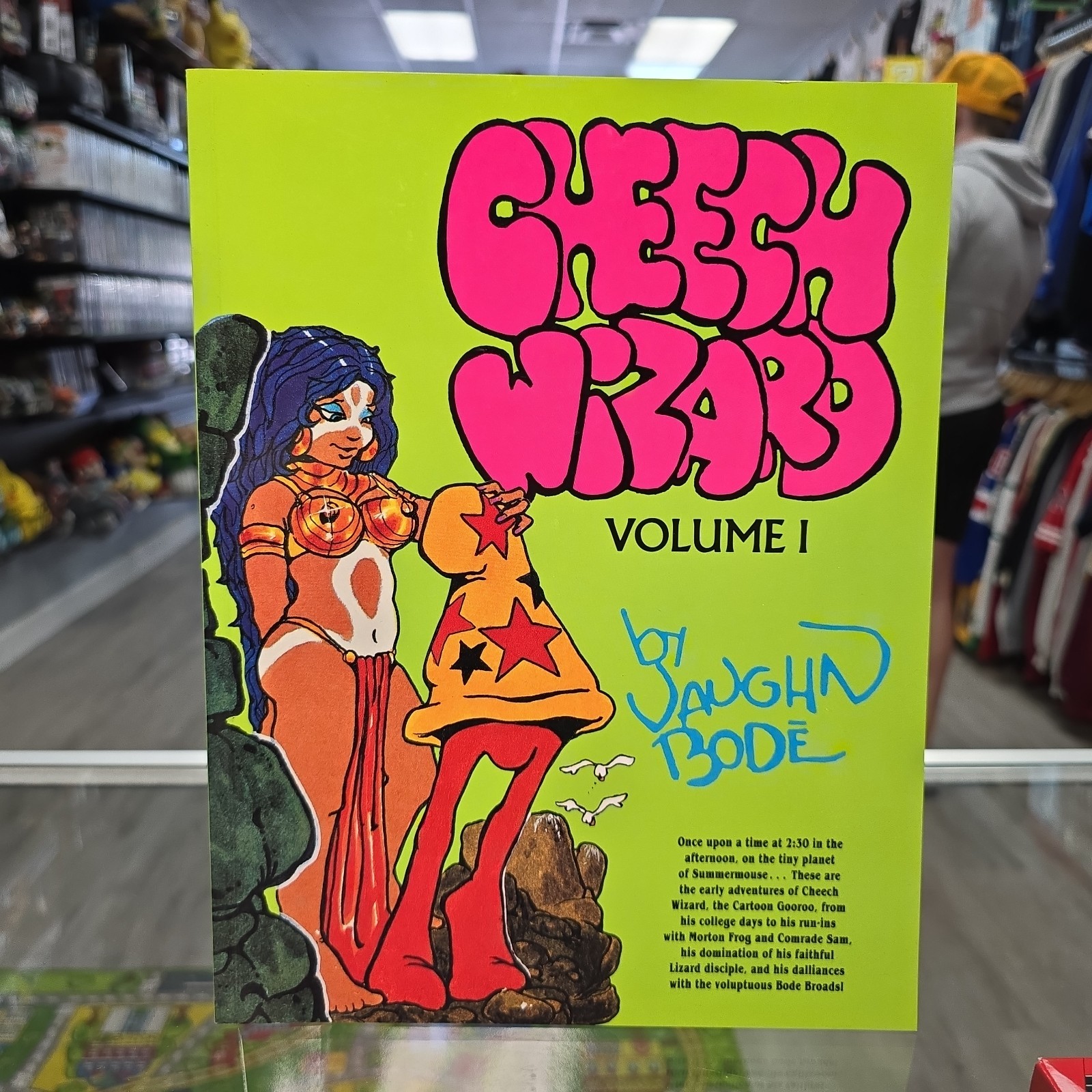 Cheech Wizard Vol. 1 Paperback Vaughn Bode Fantagraphics 1990 1st