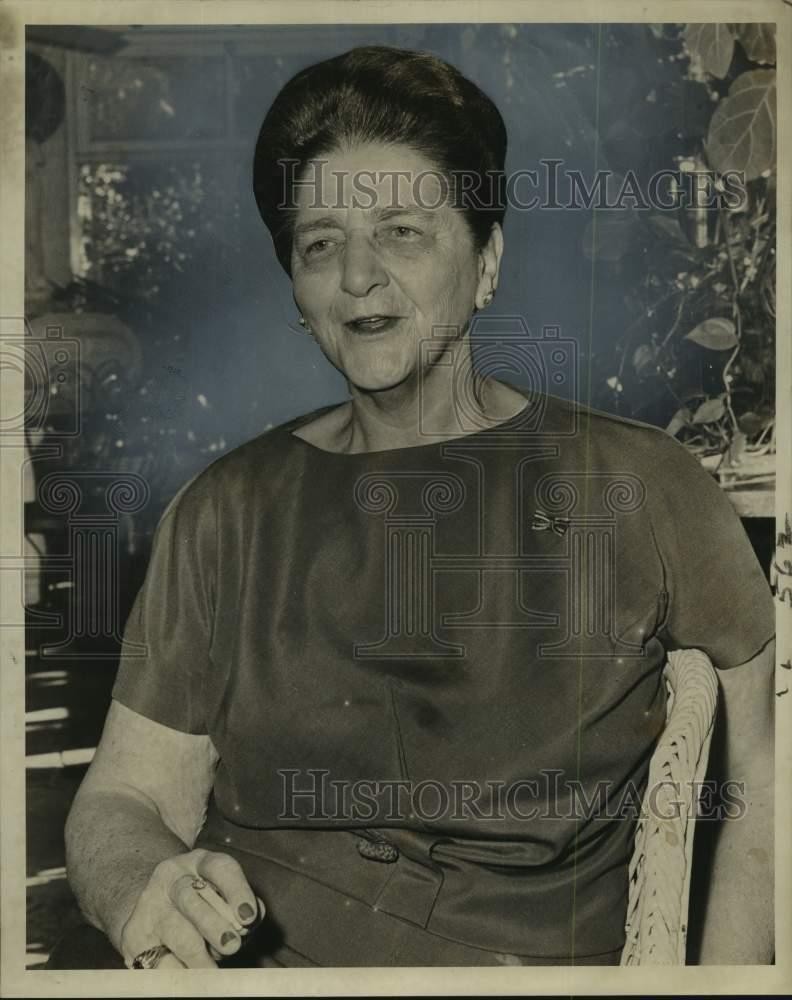 1962 Press Photo Mrs. Jouett Shouse of the People to People program - noo68275