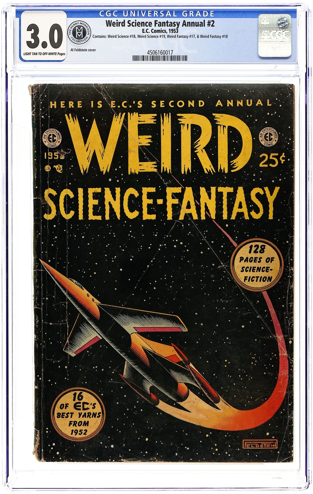 Weird Science-Fantasy Annual 1953 CGC 3.0 4506160017