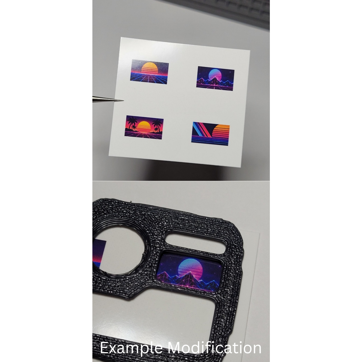 Casio AE-1200 Synthwave Variety Kit For World Time Window