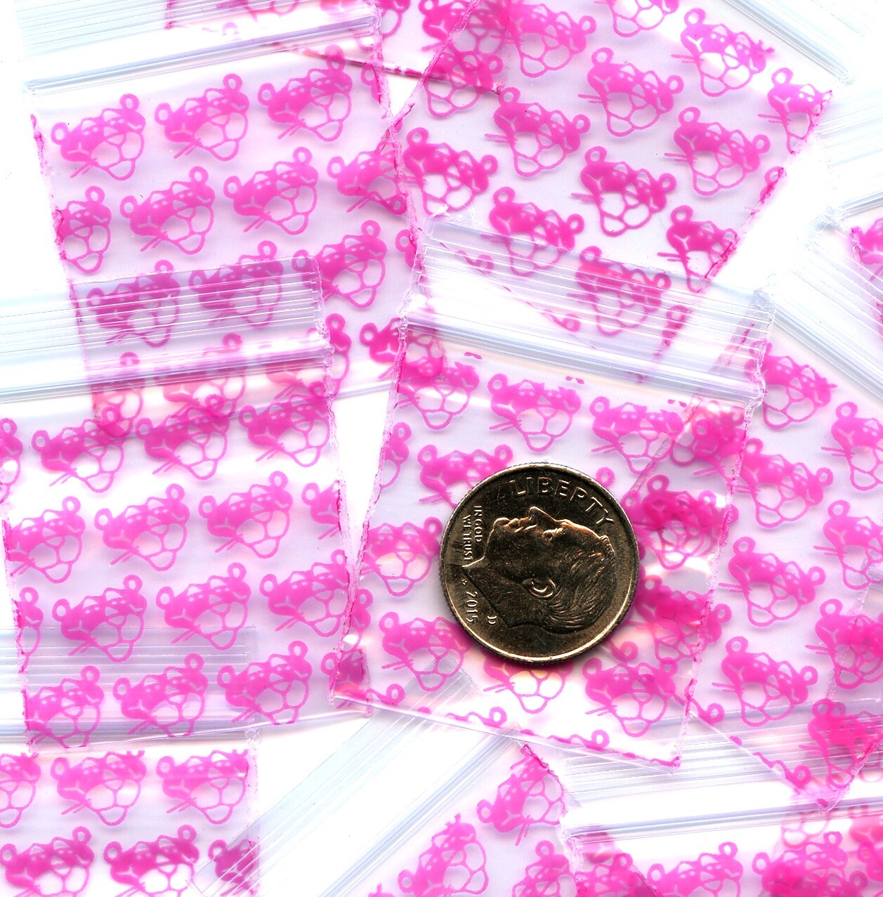 100 Apple Baggies 1.25 x 1.25
