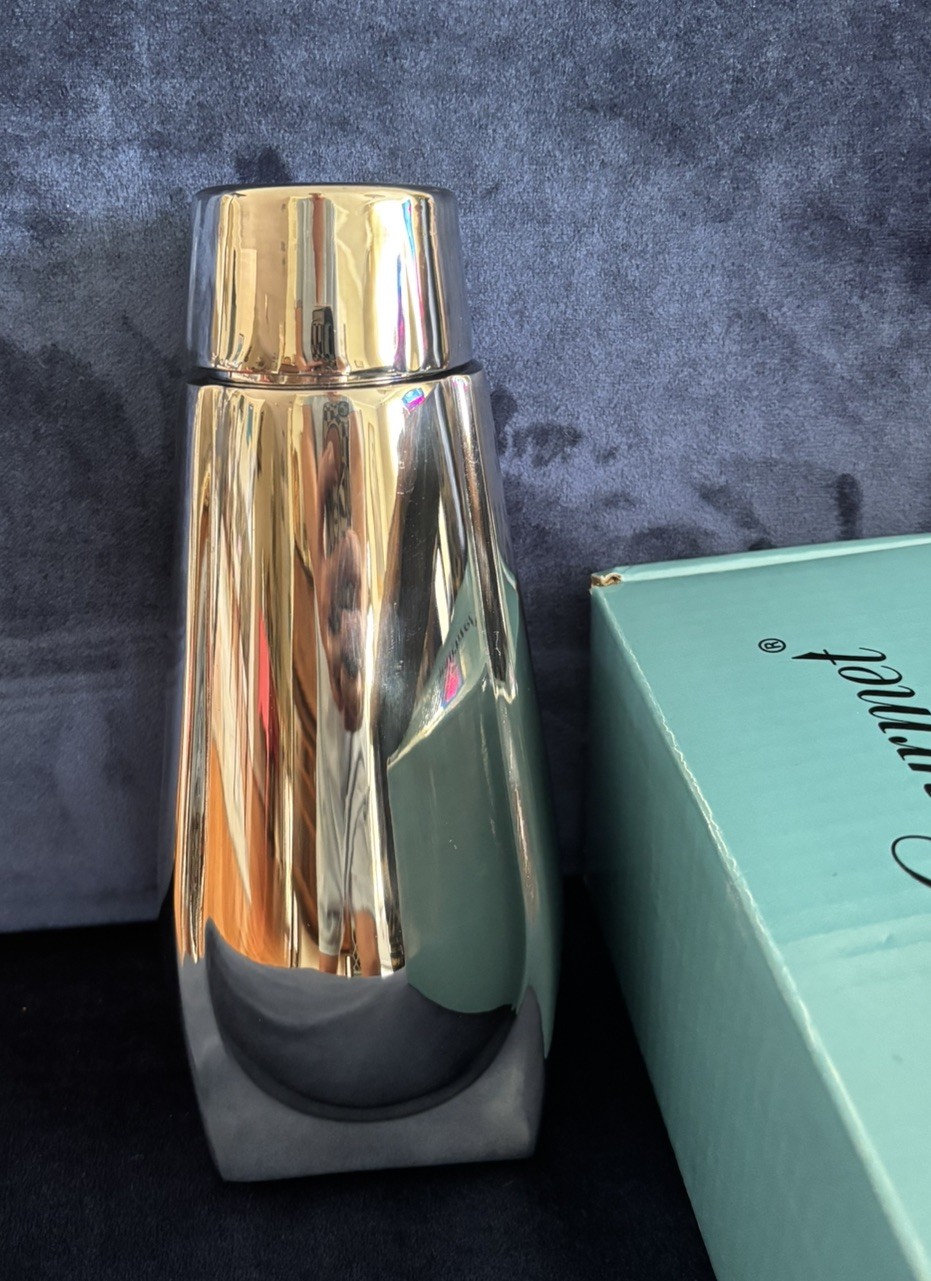 2013 Nambe Klasp Cocktail Shaker by Karim Rashid RARE, Perfect, NEW in BOX
