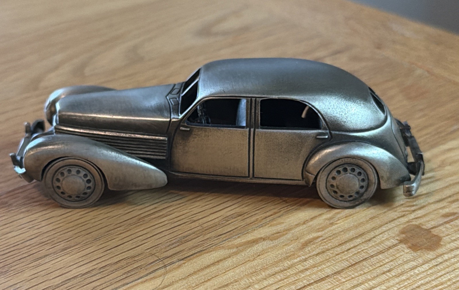 VTG Nostalgic Miniatures Pewter 1936-1937 Cord 810 812 Die Cast Car USA NIB