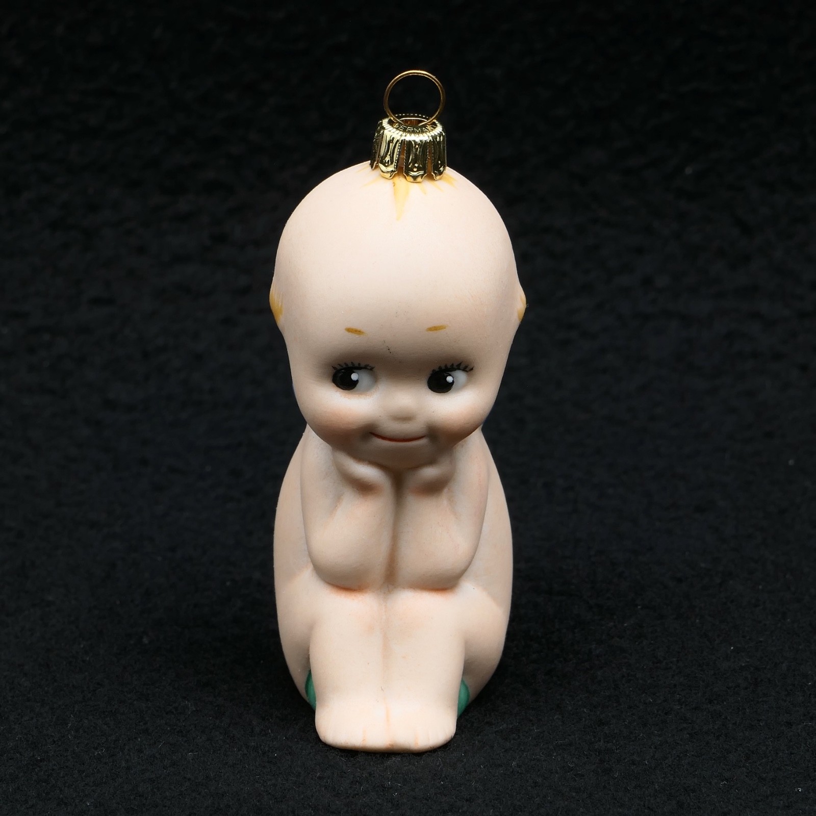 Jesco Made In Germany - THE THINKER Kewpie Doll Christmas Ornament 2000