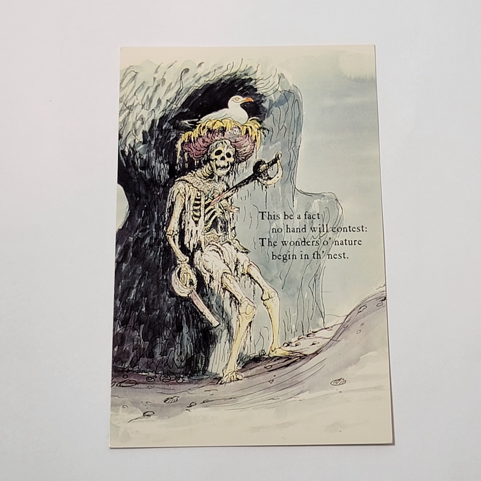Vintage 1966 WDP Disneyland Pirates of  Caribbean New Orleans Square Postcard PA