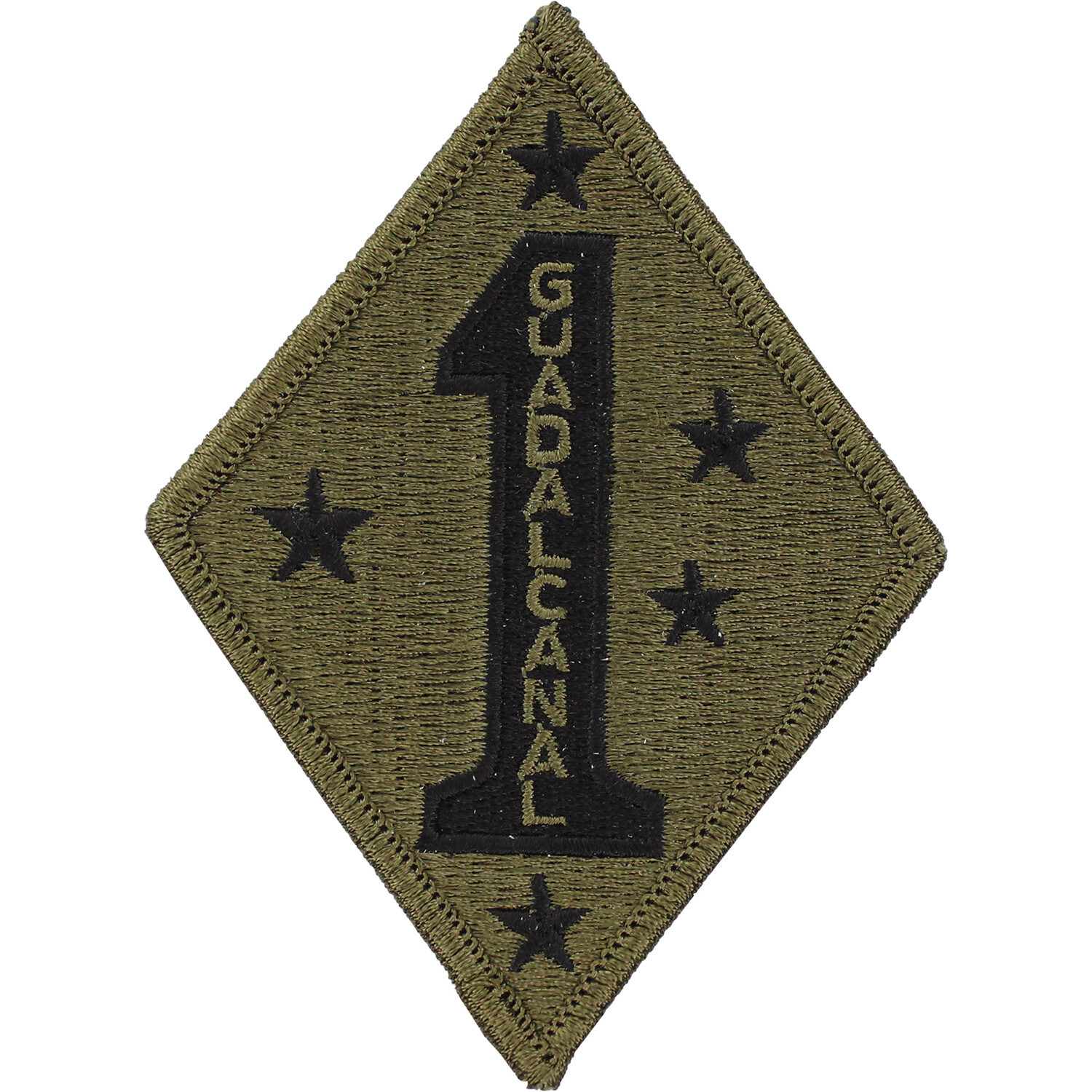 1st Marine Division Subdued Patch ( 2 3/4\