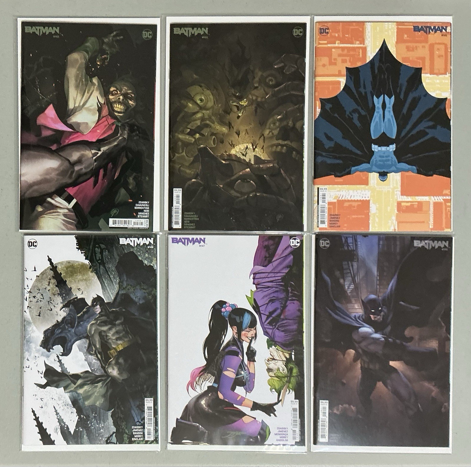 🔥DCU Comic Keys🔥Batman Cover B #143 144 145 146 147 148 (2024)🔥NM+(9.4-9.8)🔥