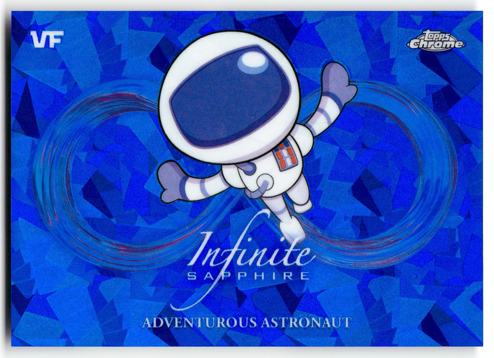 Adventurous Astronaut Infinite Sapphire 2026 Topps Chrome Sapphire VeeFriends