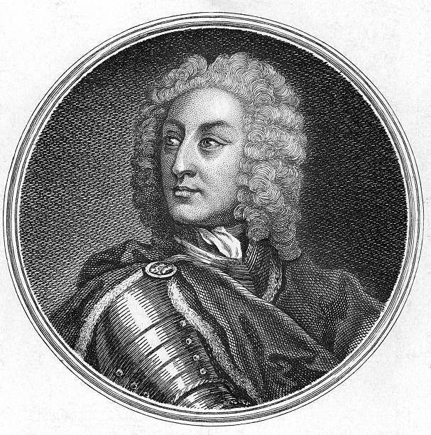 Portrait ofJames Edward Oglethorpe based on a sculpture by Ravenet- Old Photo