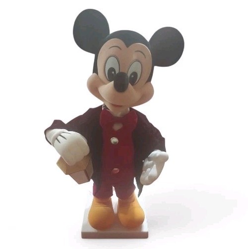 VTG 1995 Telco DISNEY Christmas Mickey Mouse Motion  Working Amazing Condition 