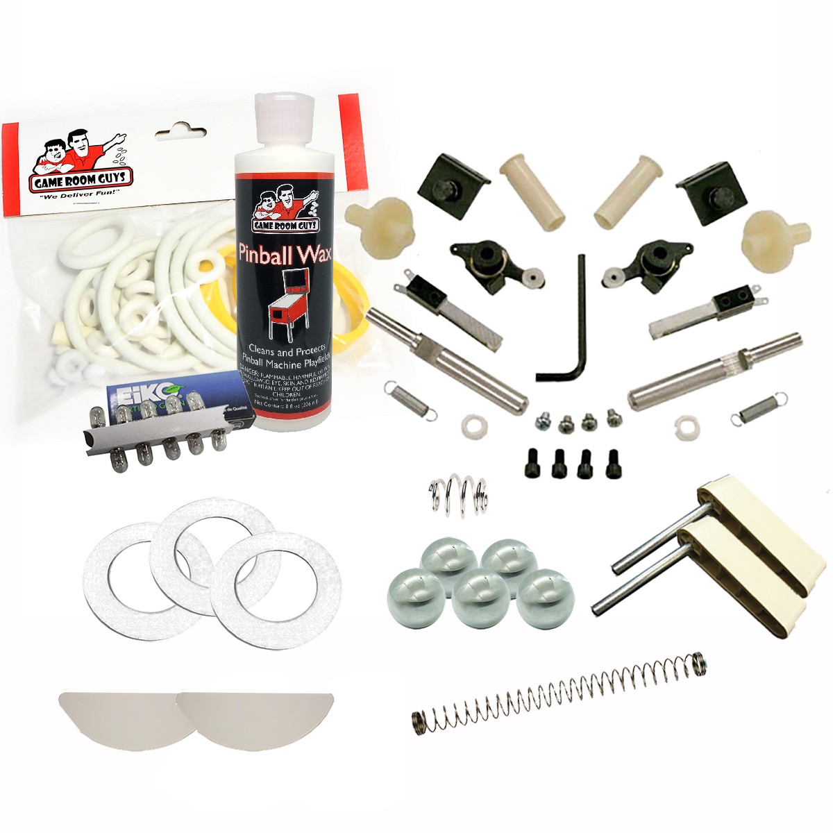1986 Bally Strange Science Pinball White Premium Maintenance Kit