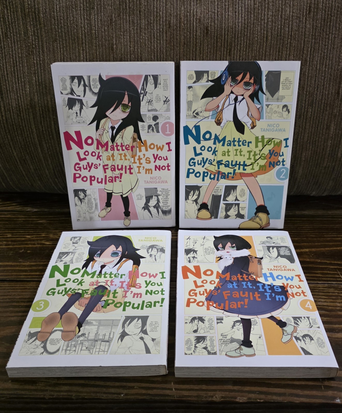 No Matter How I Look at It, It's You Guys' Fault I'm Not Popular Volume 1-4