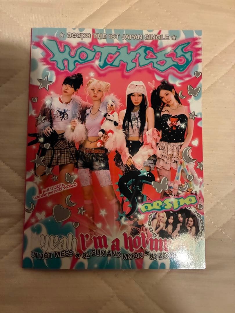 aespa HOTMESS Limited Edition ver. First limited edition