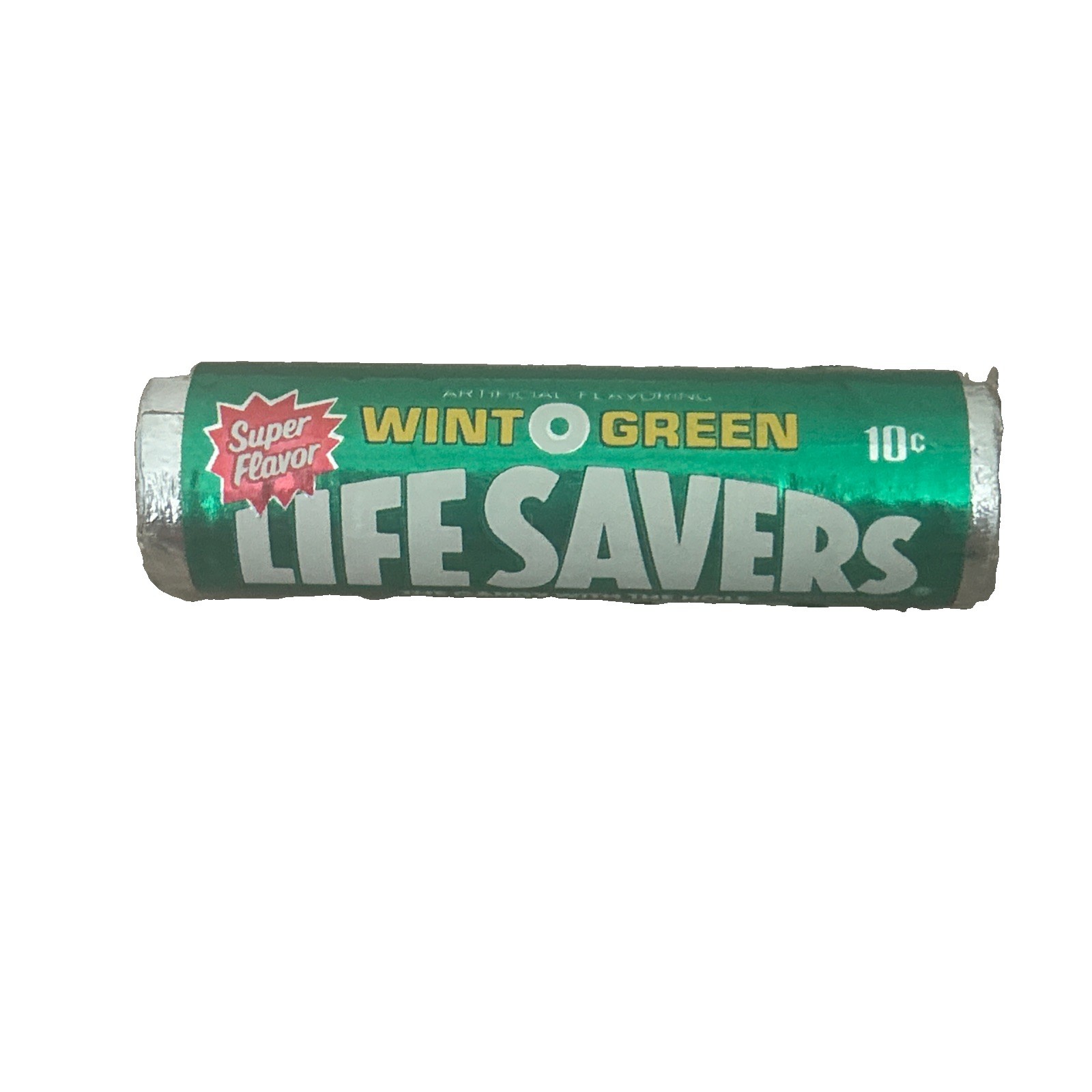 Vintage 1955-1963 WINT-O-GREEN  LIFE SAVERS CANDY ROLL  Sealed  New Old Stock
