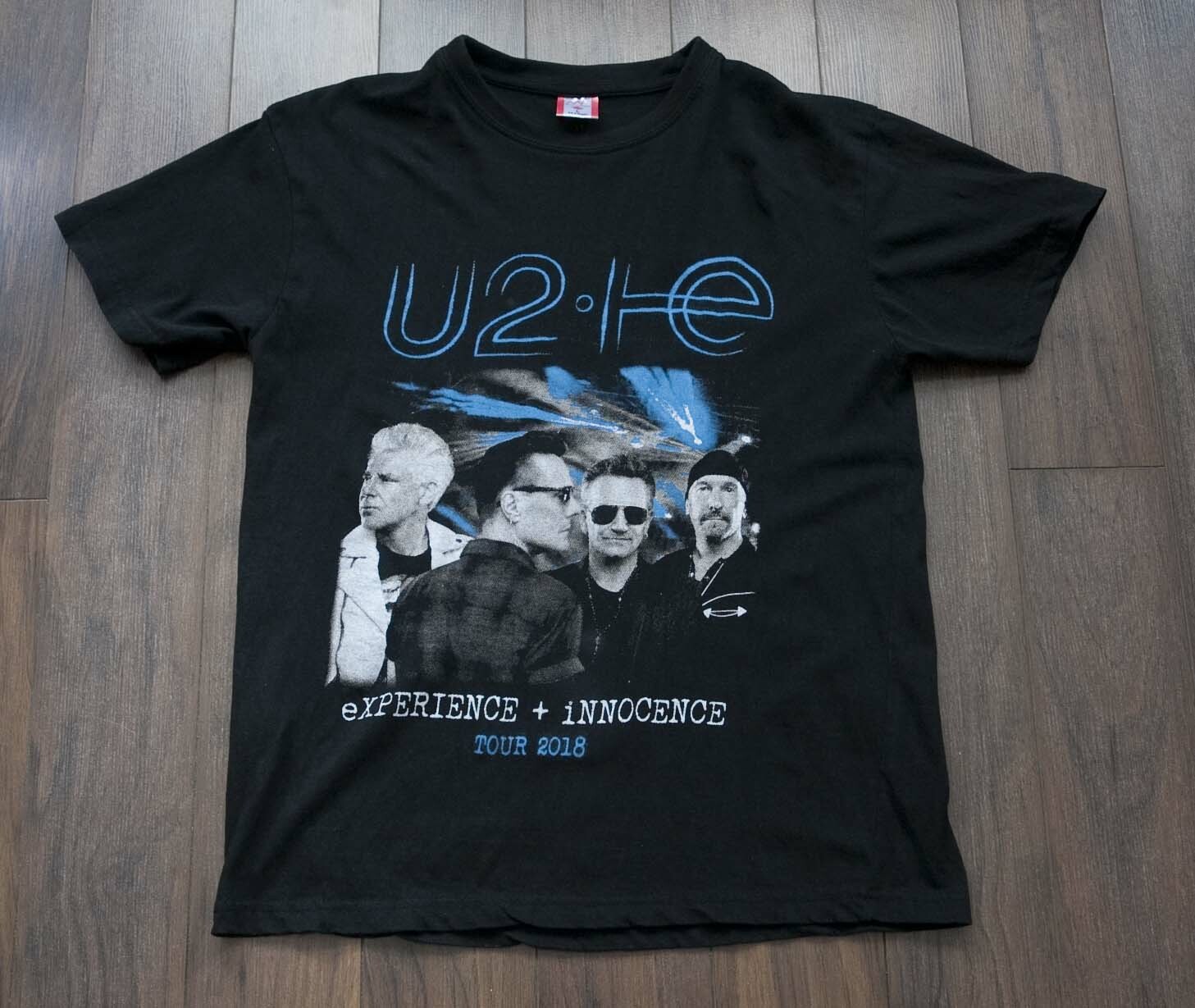 U2 Experience + Innocence T Shirt 2018 Tour Size M *g0224a4