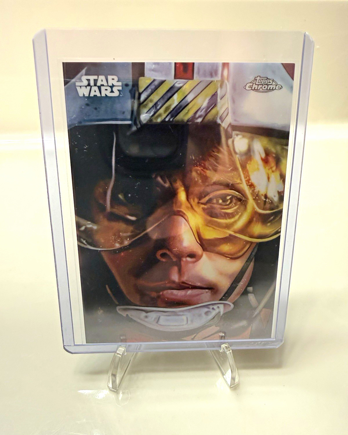 Topps 2026 Star Wars Chrome Reflections Insert R-19 “Use the Force, Luke”