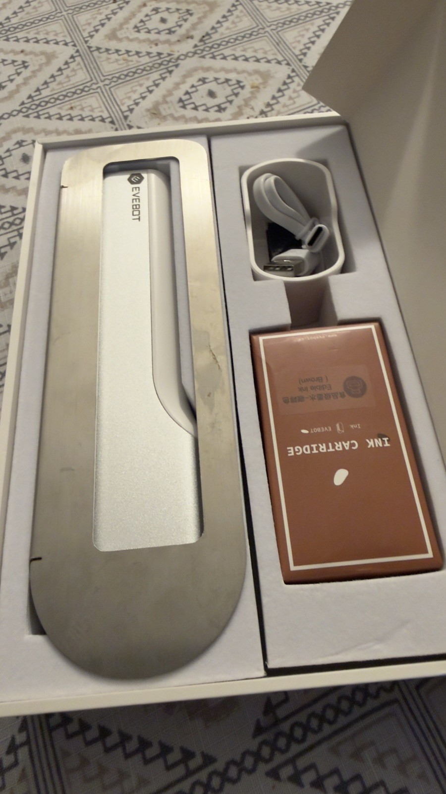 EVEBOT Creative PrintPen Handheld Coffee Latte Macaron Cookie Cocktail Surface C
