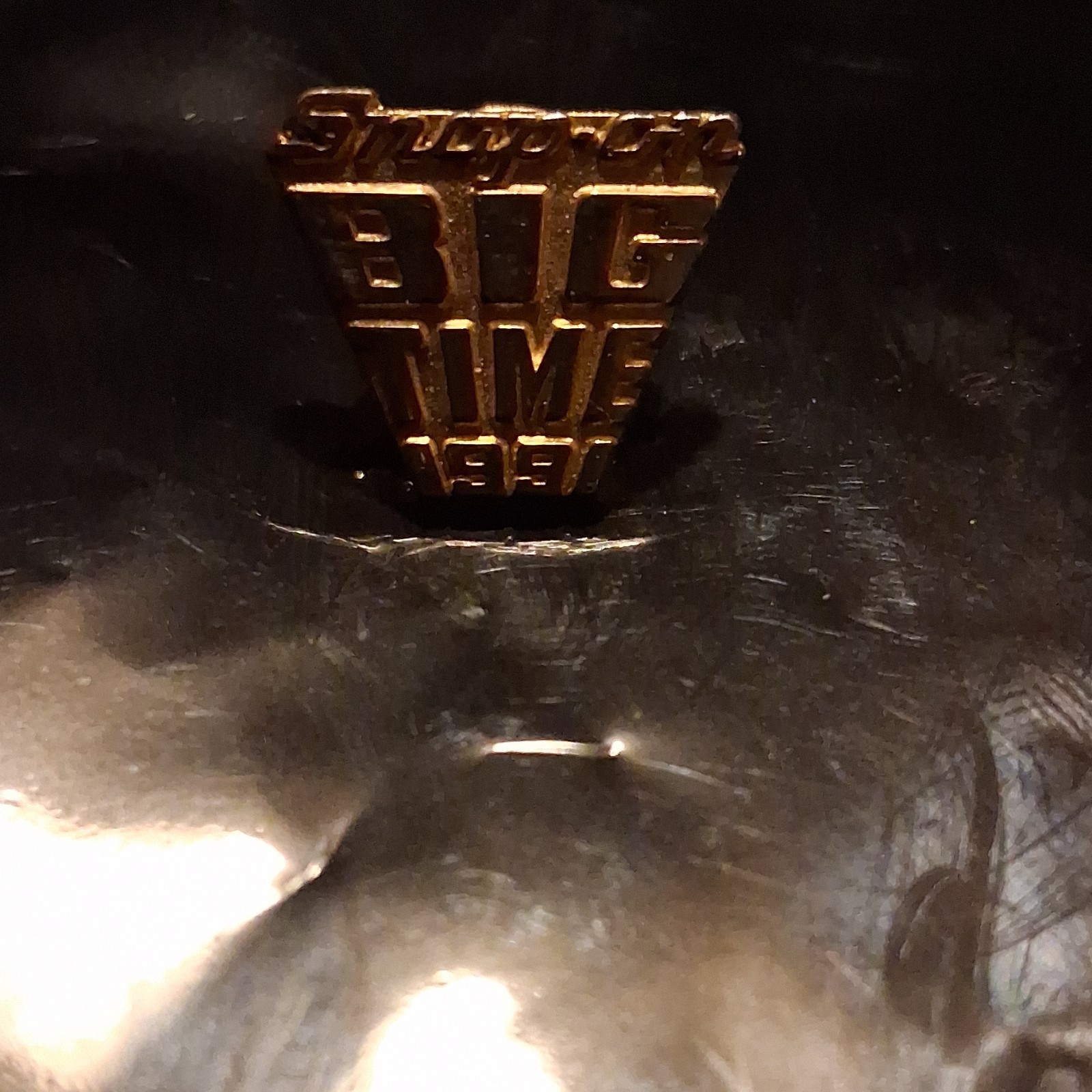 Snap-on Big Time 1991 Rare Vintage Collectible Pin
