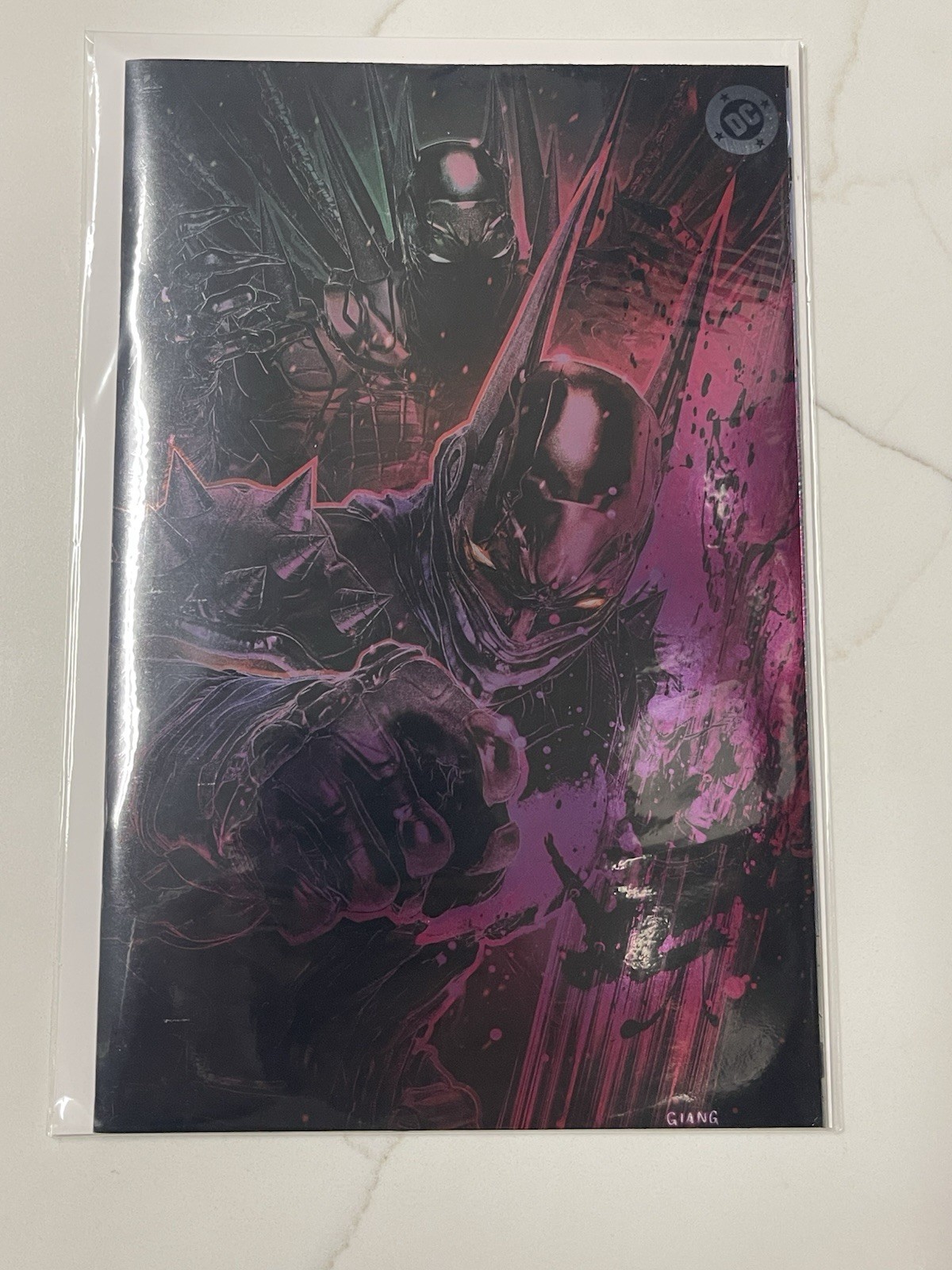 ABSOLUTE BATMAN #24 GIANG AQ PINK BUBLEGUM FOIL NYCC 2026