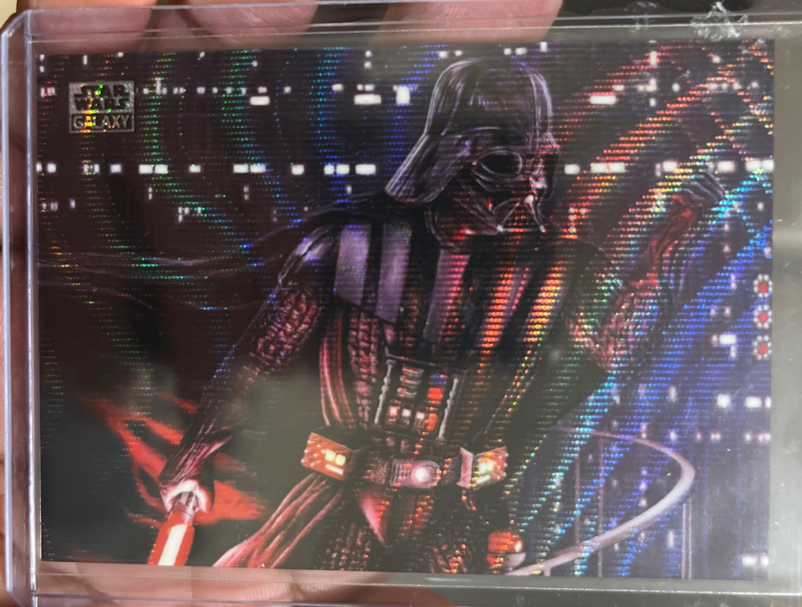 TOPPS STAR WARS GALAXY POWER OF THE DARK SIDE #53 DARTH VADER /99 SP