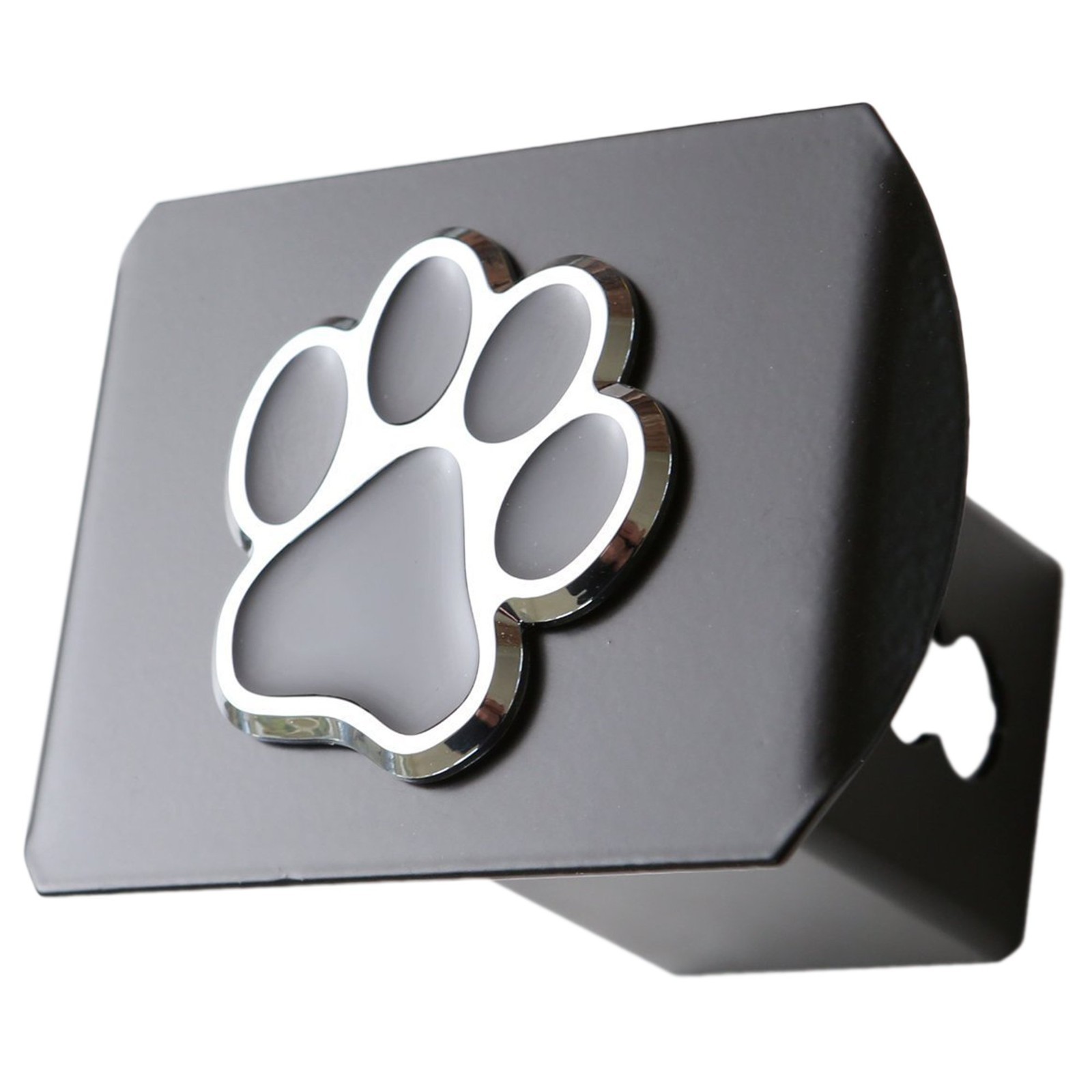 3D Bear Paw Metal Trailer Hitch Cover for 2\
