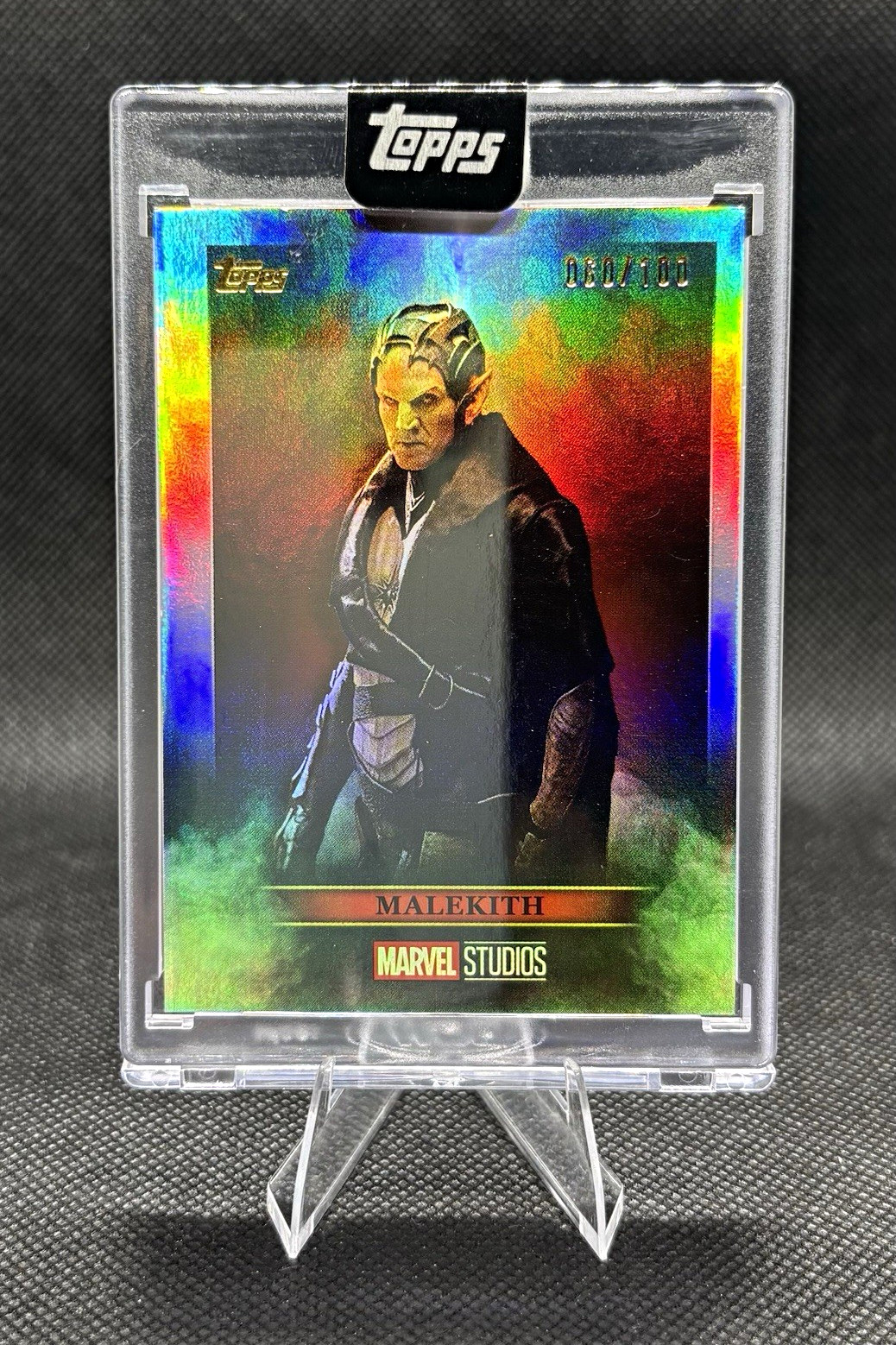 Topps Marvel Studios 2025 Malekith Thor The Dark World V-05 Serial #081/100