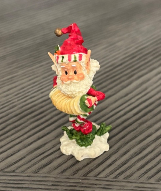Vintage Enesco North Pole Village Elves and Tree - Choose Your Item(s)