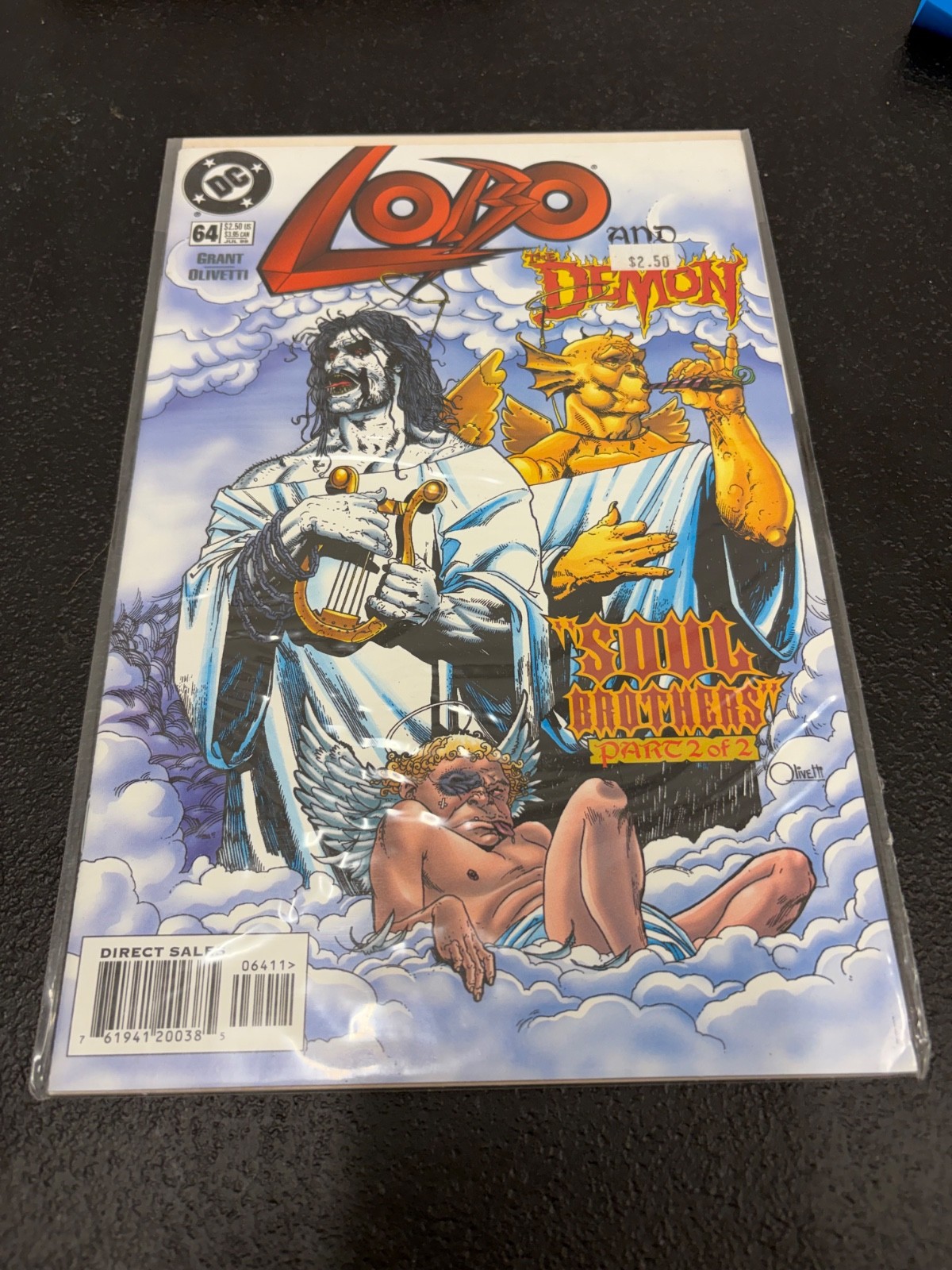 Lobo #64 (1999) 1st Print LOW LOW PRINT FINAL Last ISSUE DC Comics HTF NM+ Lobo #64 (1999) 1st Print LOW LOW PRINT FINAL Last ISSUE DC Comics HTF NM+