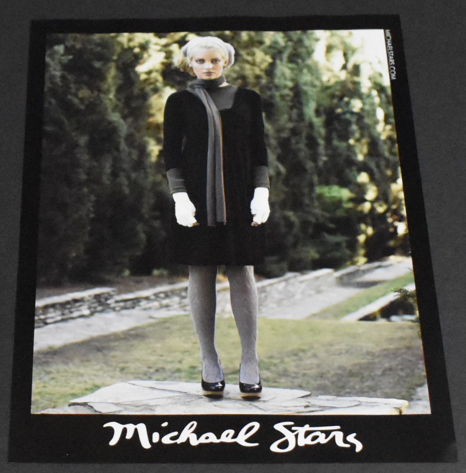 2007 Print Ad Fashion Lady Legs Heels Blonde Feminine Beauty Michael Stars Art L