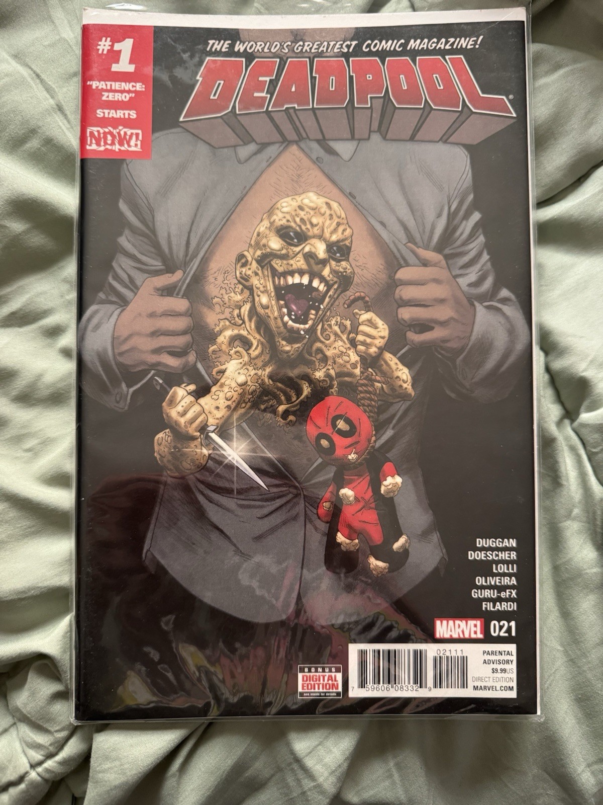 Deadpool #21 2016 Marvel Comics