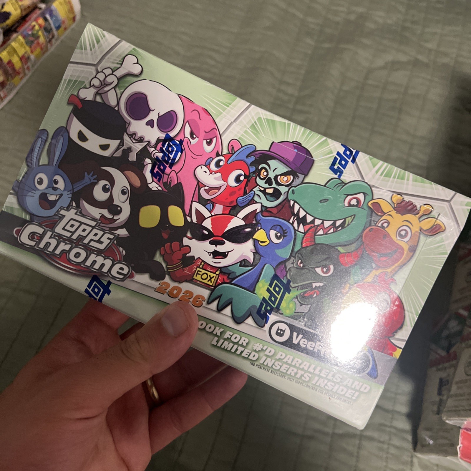 NEW 2026 Topps Chrome VeeFriends Hobby Box IN HAND