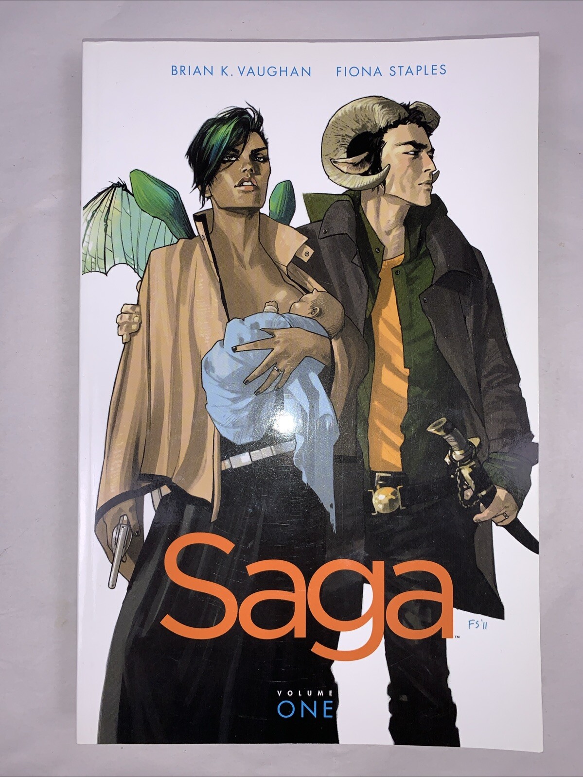 Saga, Volumes One, Four And Five. Paperback Vaughan / Staples Image Comics