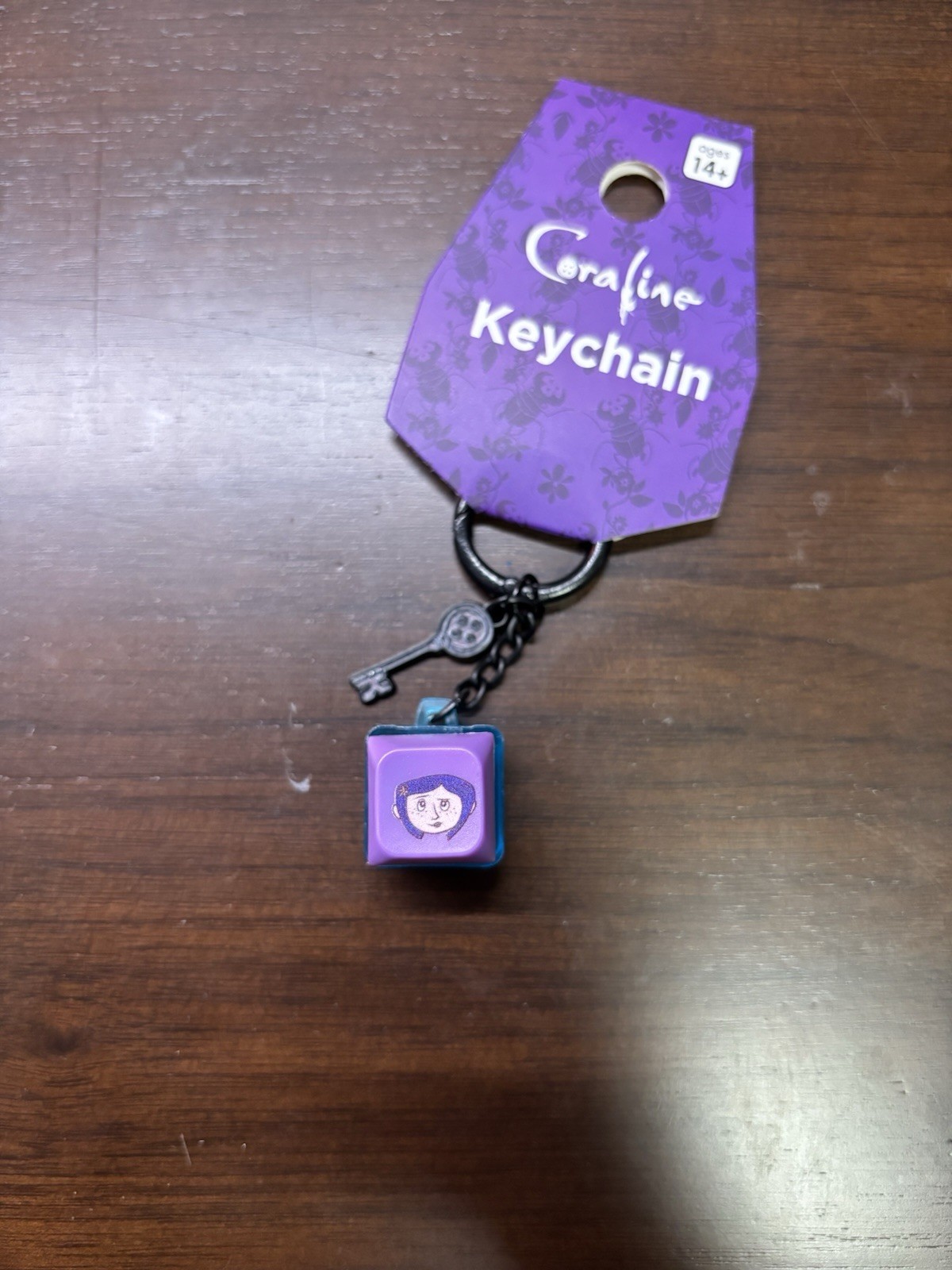 Coraline Keyboard Keychain