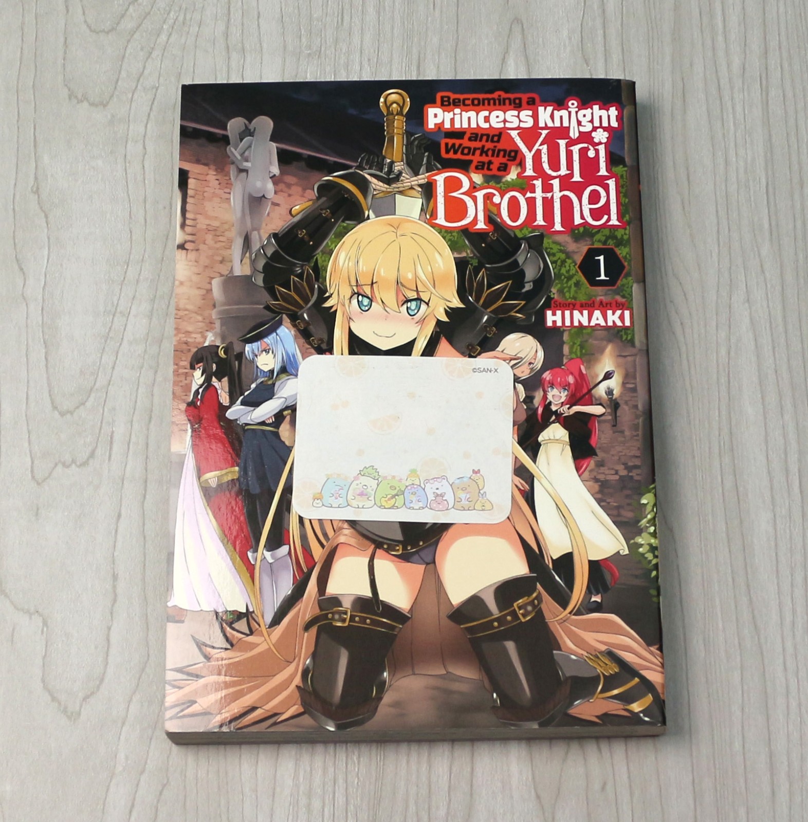 Becoming a Princess Knight and Working at a Yuri Brothel Vol 1 English Manga