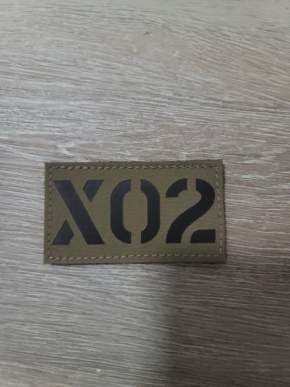 Authentic SOF Delta CAG ,Coyote Brown,IR Call Sign, Hook