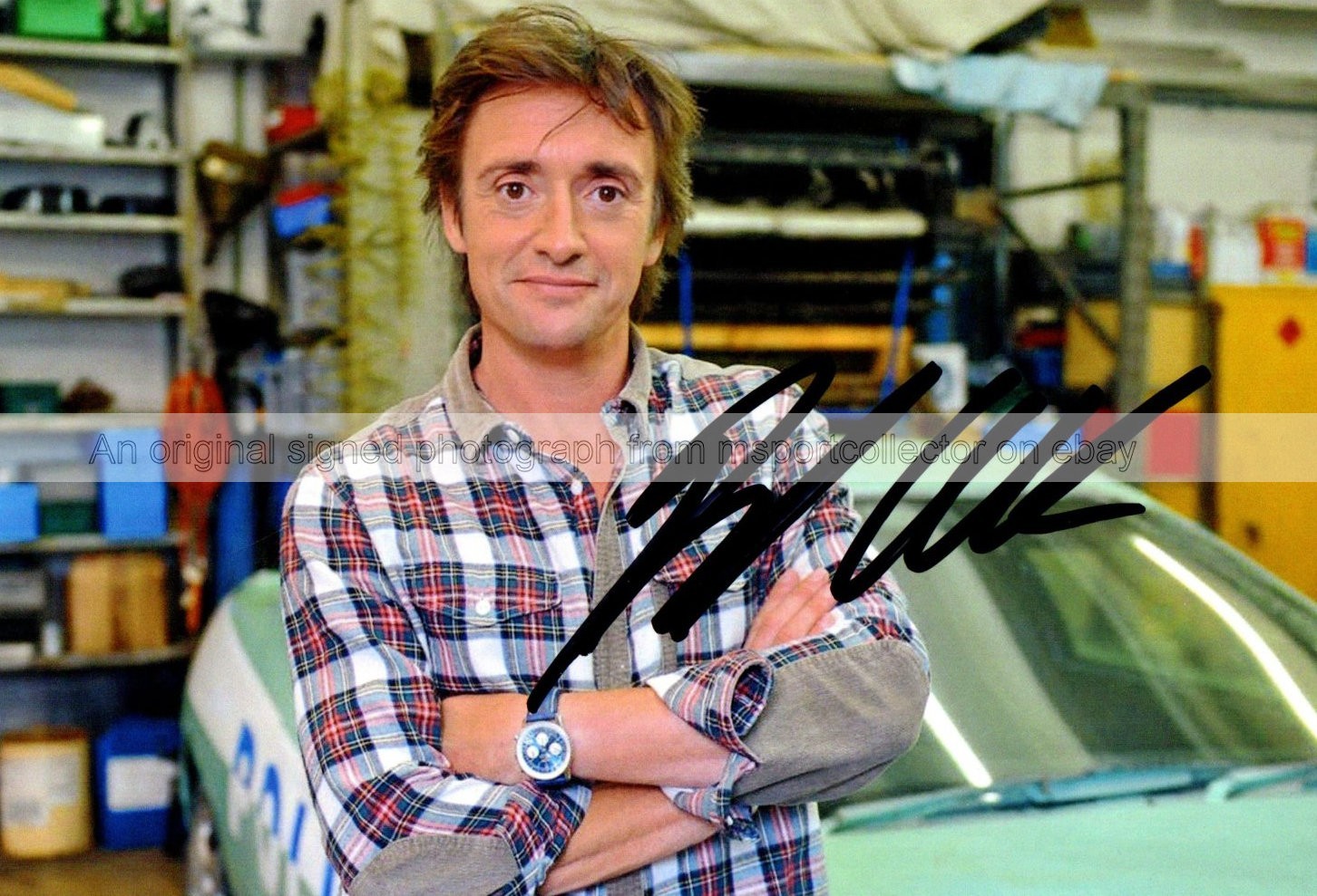 Richard Hammond TV Presenter Top Gear Signed 7.5 x 5 Photograph **With COA**