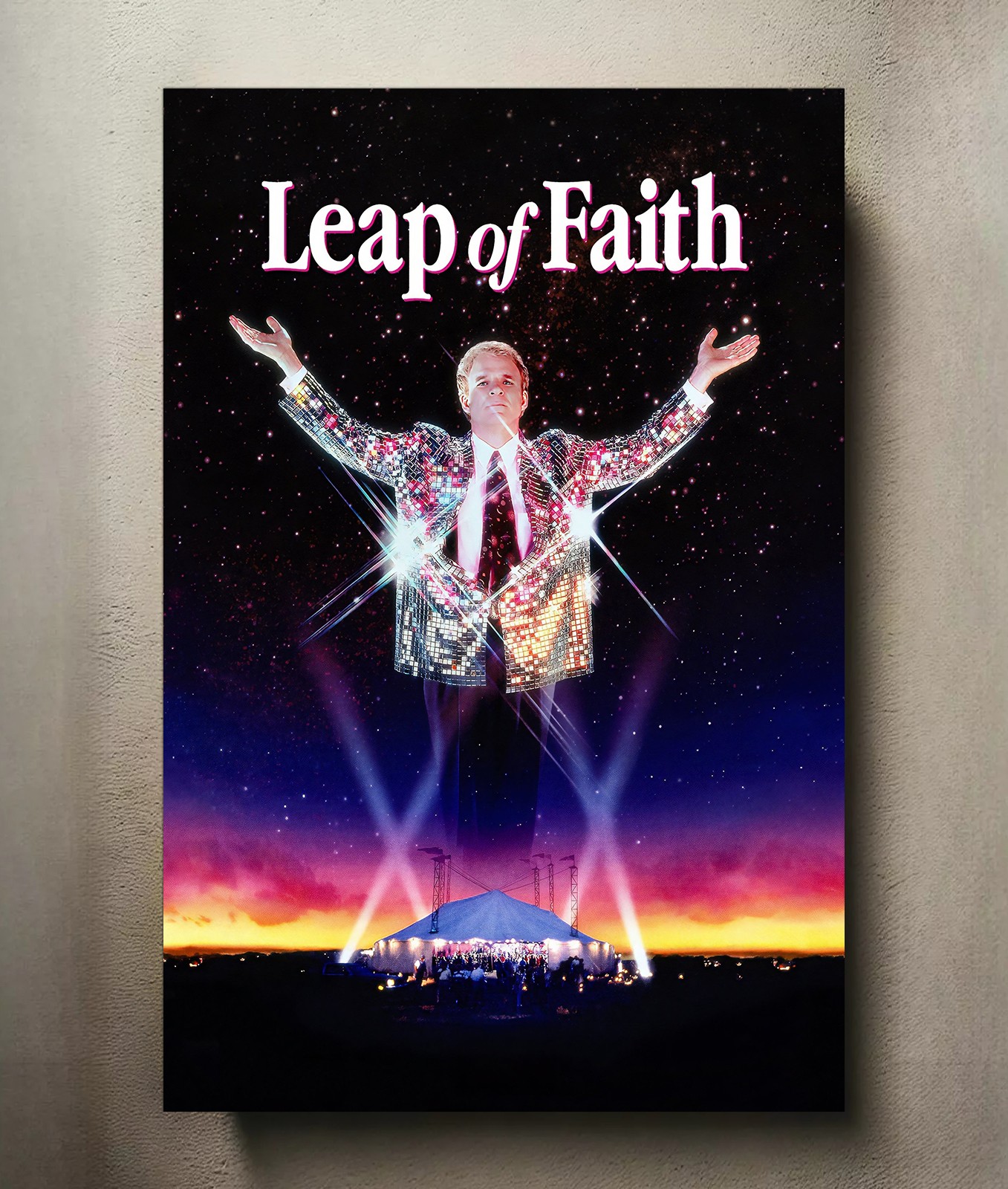 Leap of Faith 8x12 Metal Movie Poster Sign