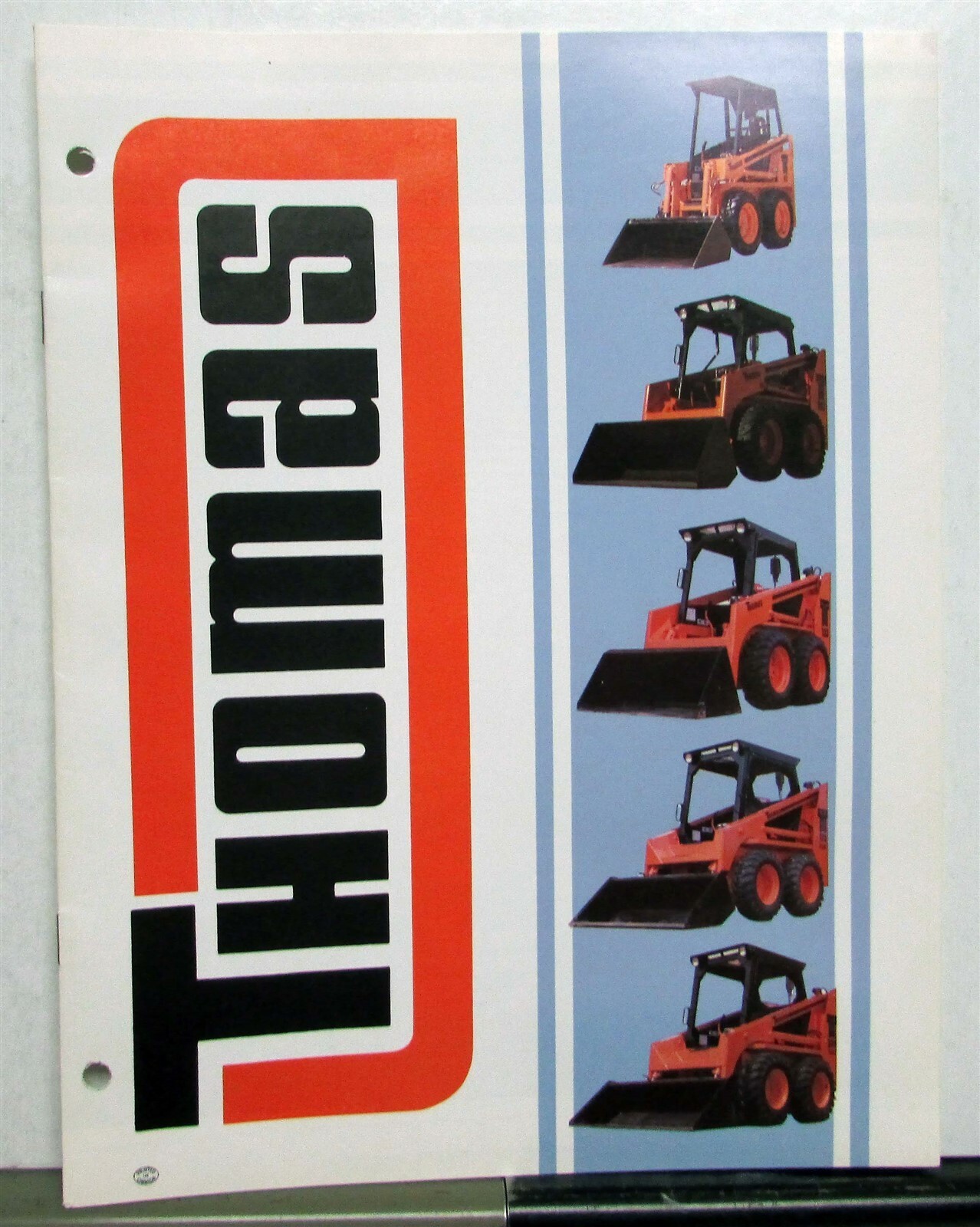 1980s Thomas T-83 103 133 173 233 Specifications Construction Sales Brochure 1980s Thomas T-83 103 133 173 233 Specifications Construction Sales Brochure