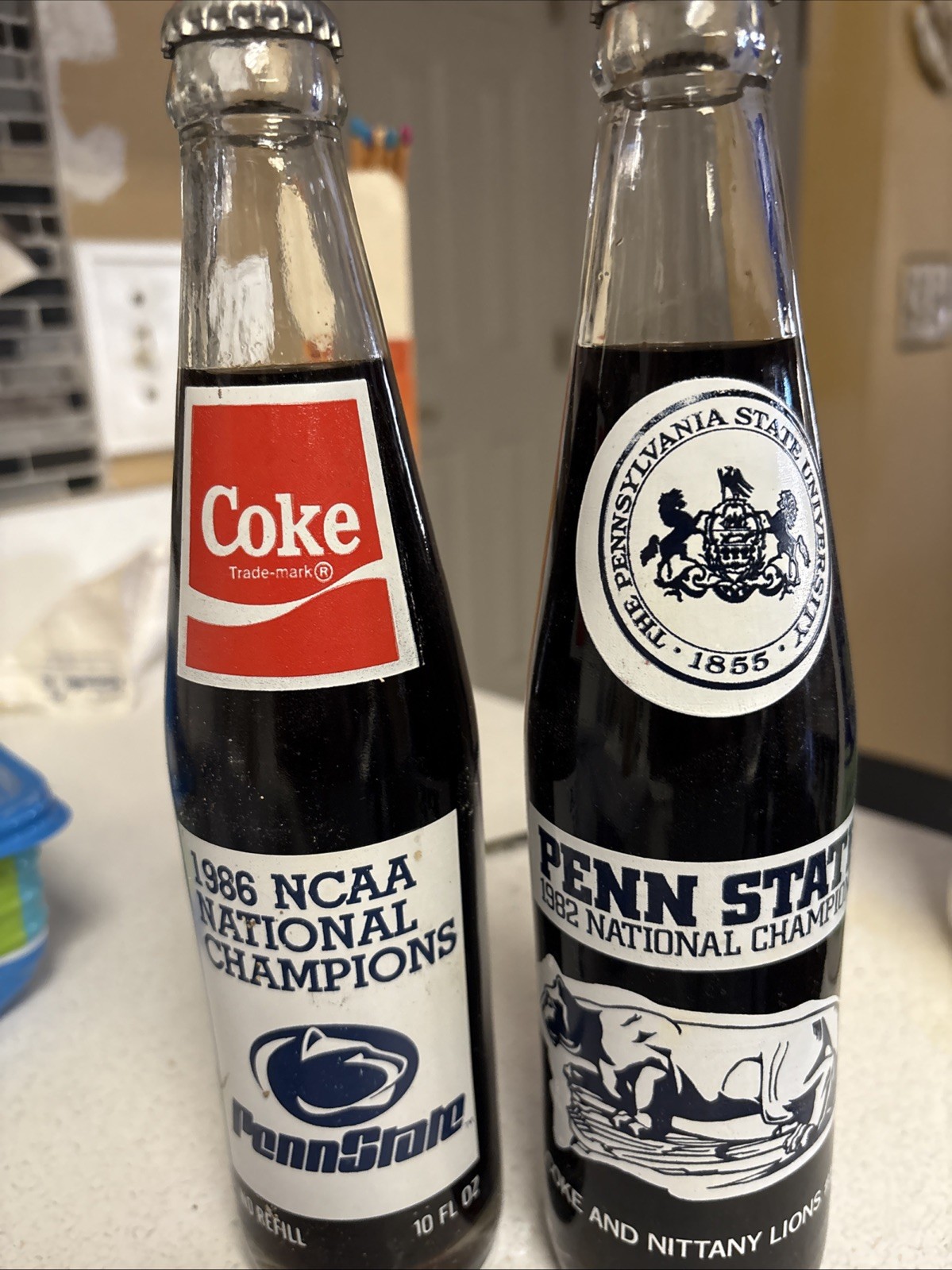 Coke 1982 &1986