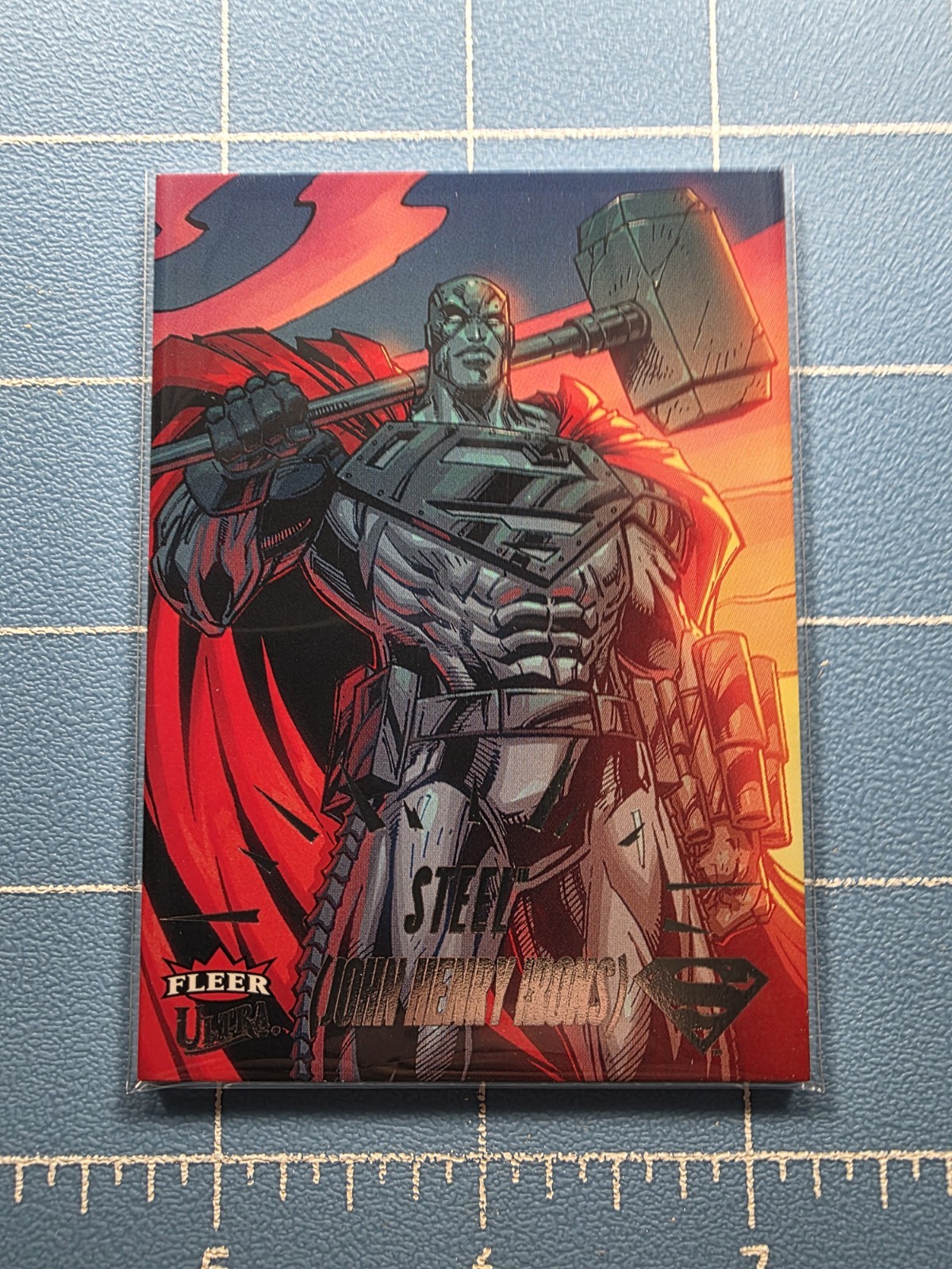 2026 Fleer Ultra Superman - Steel (John Henry Irons) #37 - Regular Base Card