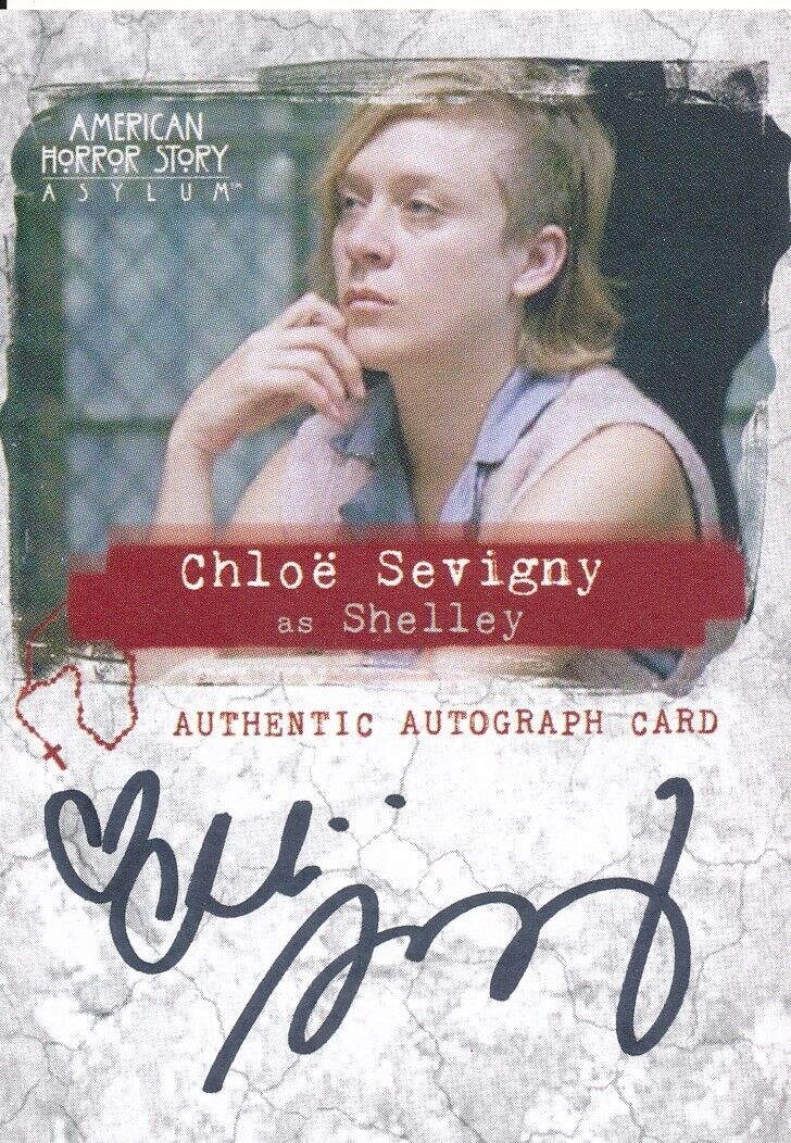 2016 NYCC American Horror Asylum Autograph Card Chloe Sevigny #2/10