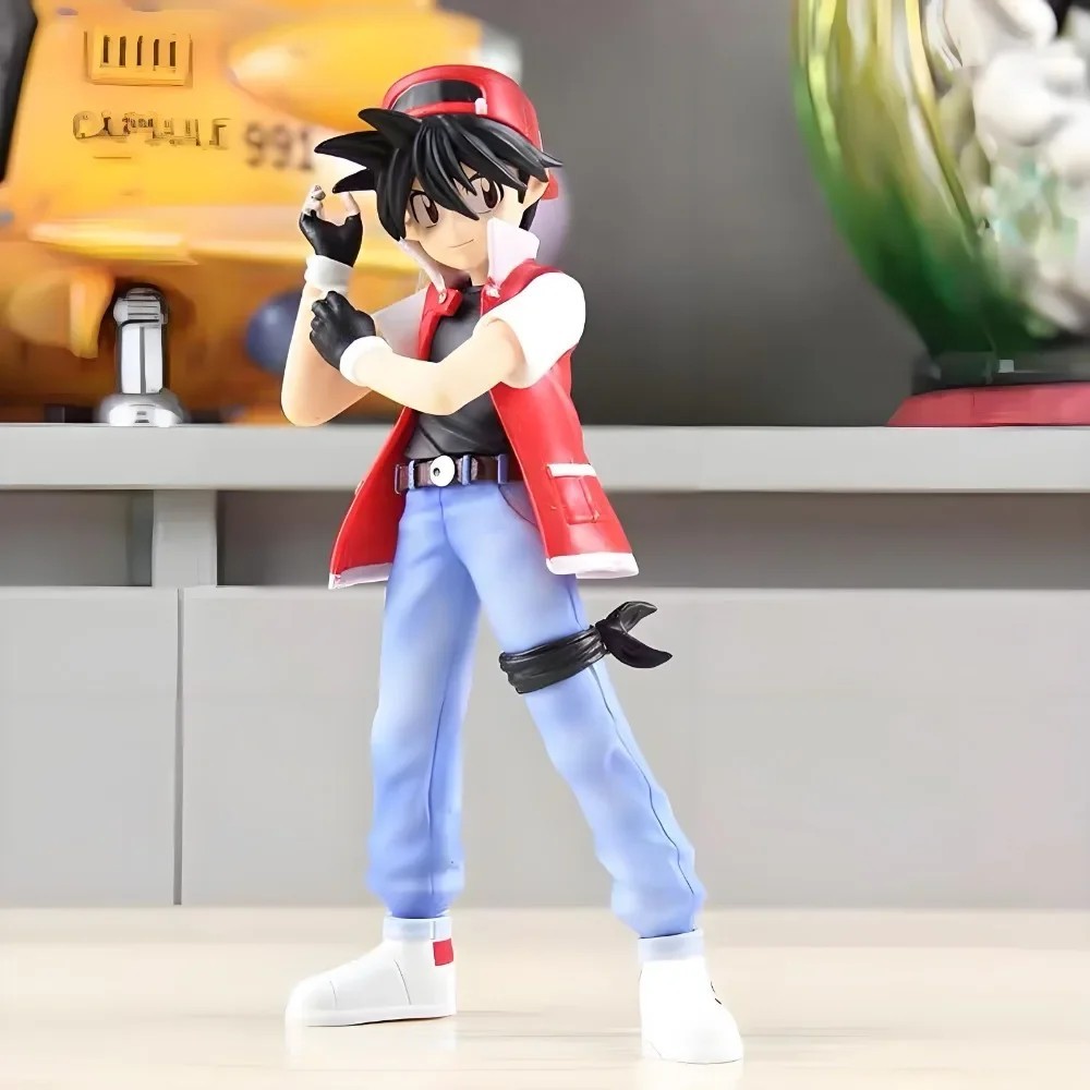 Pokemon Trainer Red  Detailed PVC Vinyl Statue Figure NEW