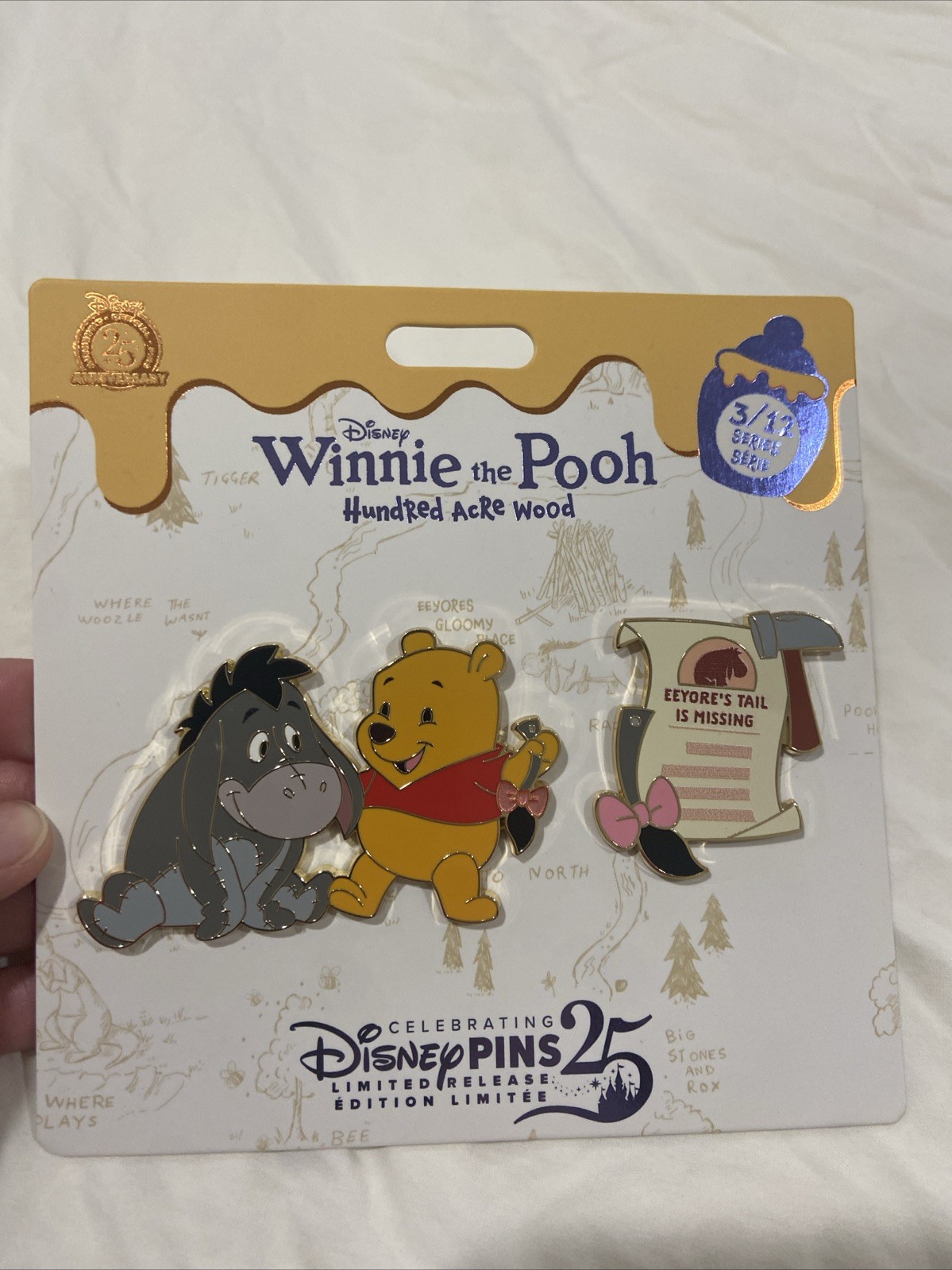 Disney Winnie the Pooh Hundred Acre Woods Collectible Pin Series 3/12