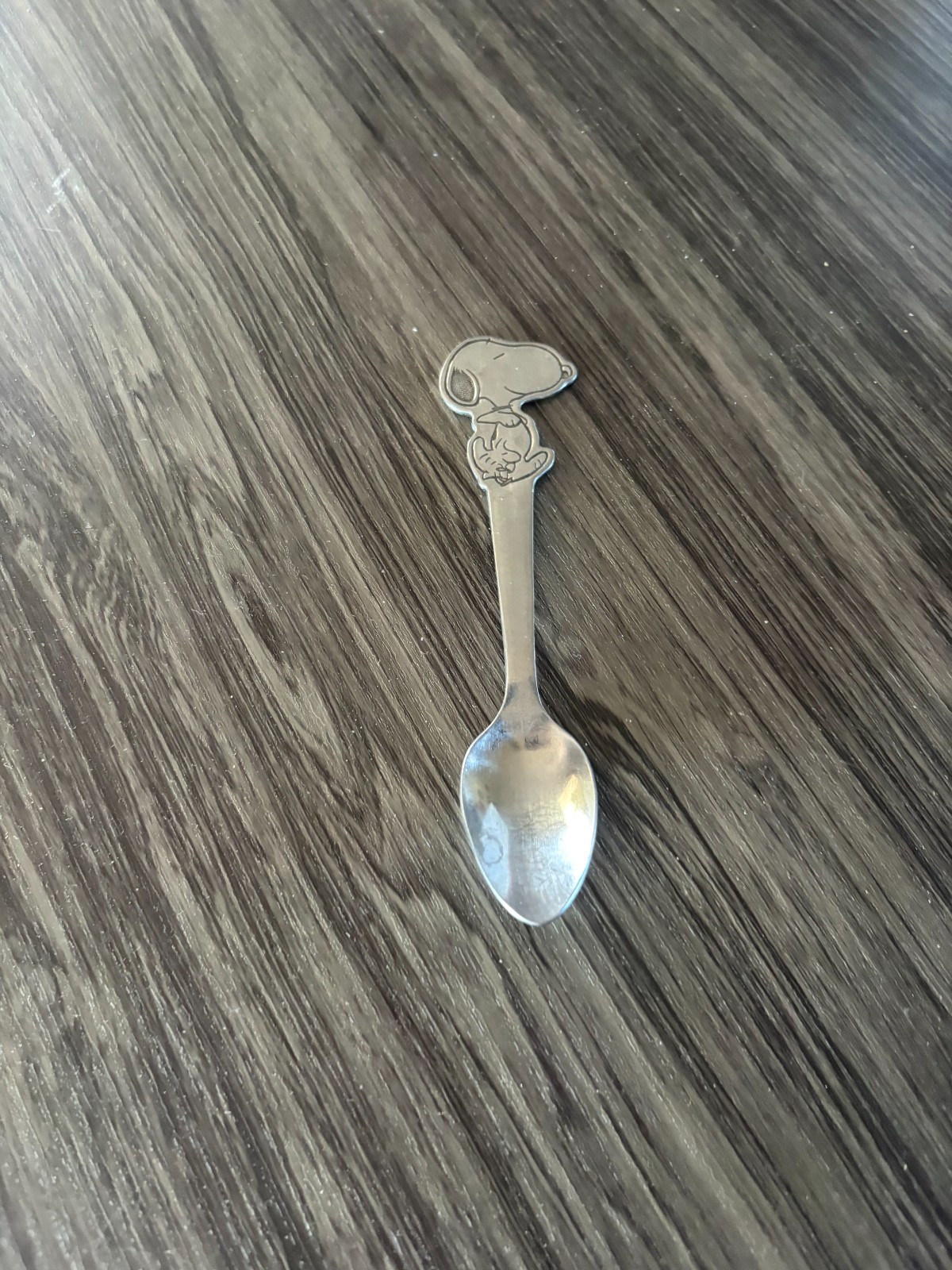 PEANUTS Vintage spoon for child or baby - Snoopy Danara 1965 Taiwan