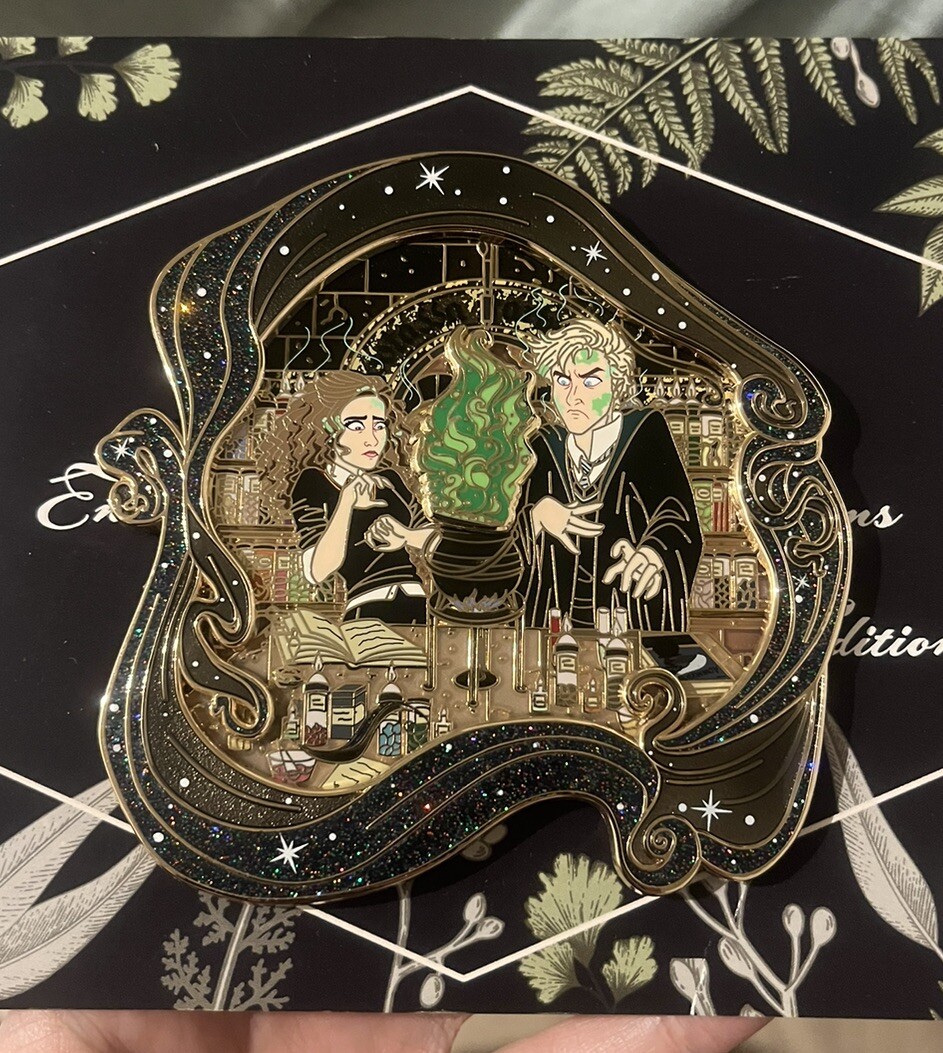 Dramione draco hermione Fantasy Enamel Pin