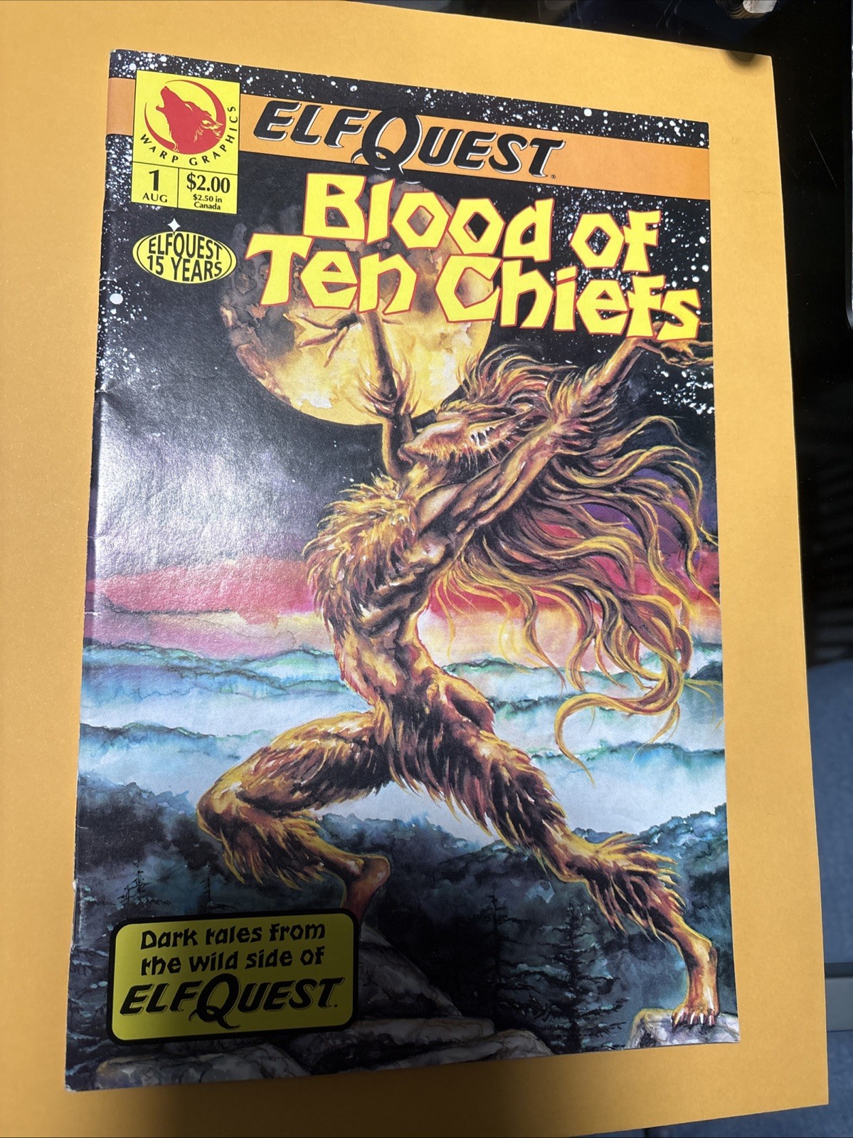 Elfquest: Blood of Ten Chiefs #1 (Warp Graphics July 1993)