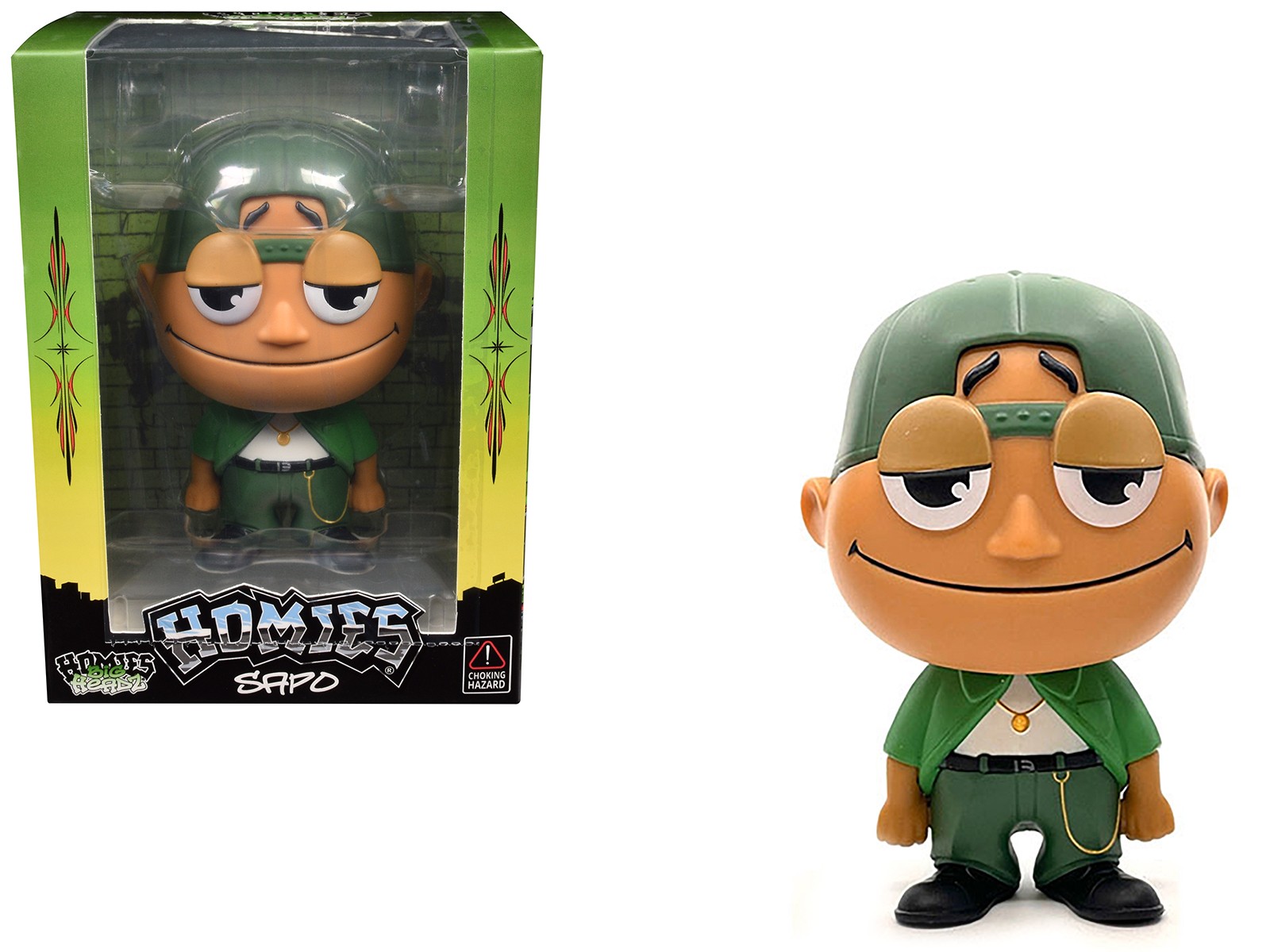Sapo 4.5 Figure Homies Big Headz ser. 4 Model by Homies
