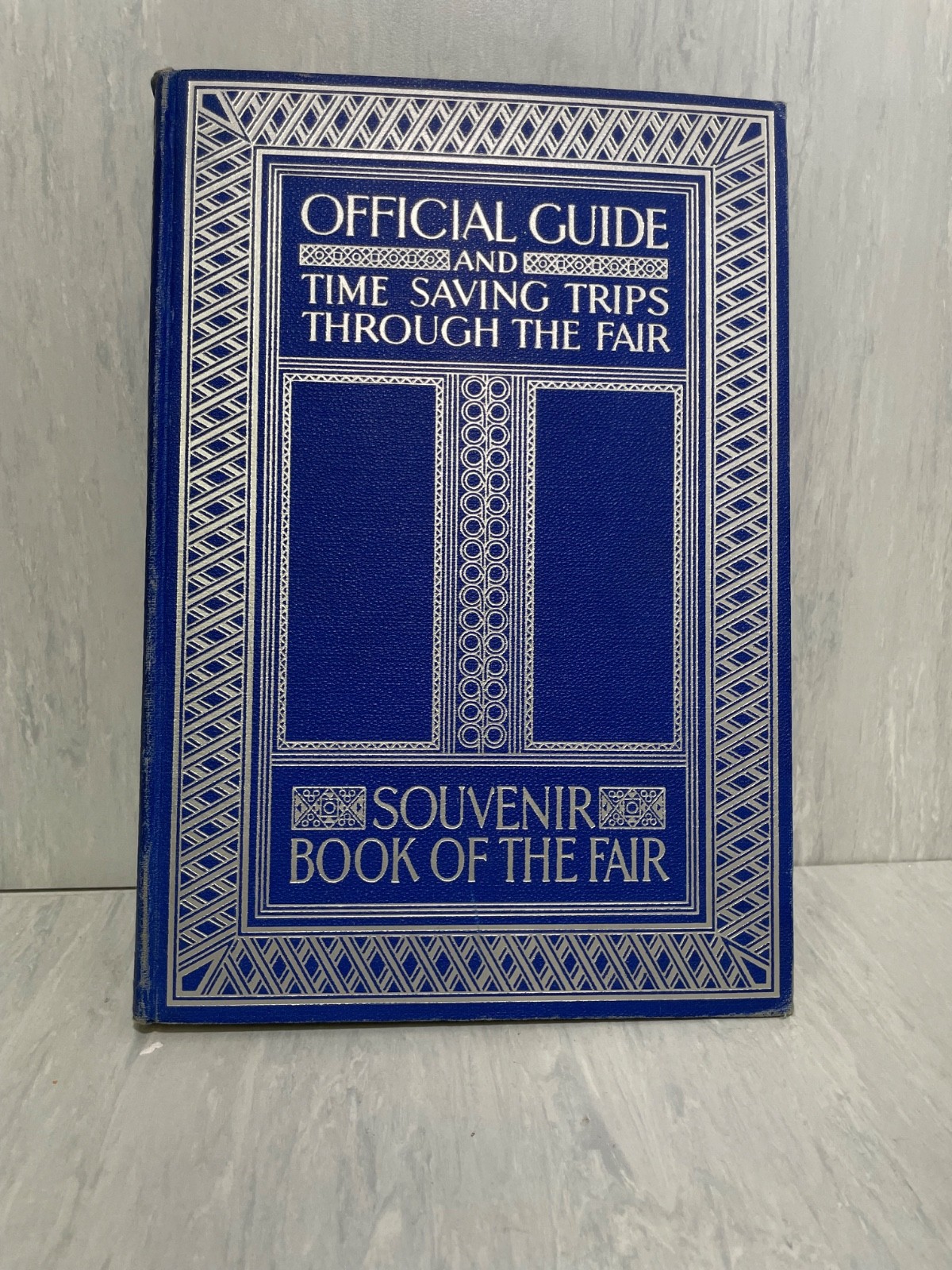 Official Guide & Time Saving Trips Through the 1933 World Fair Chicago RARE